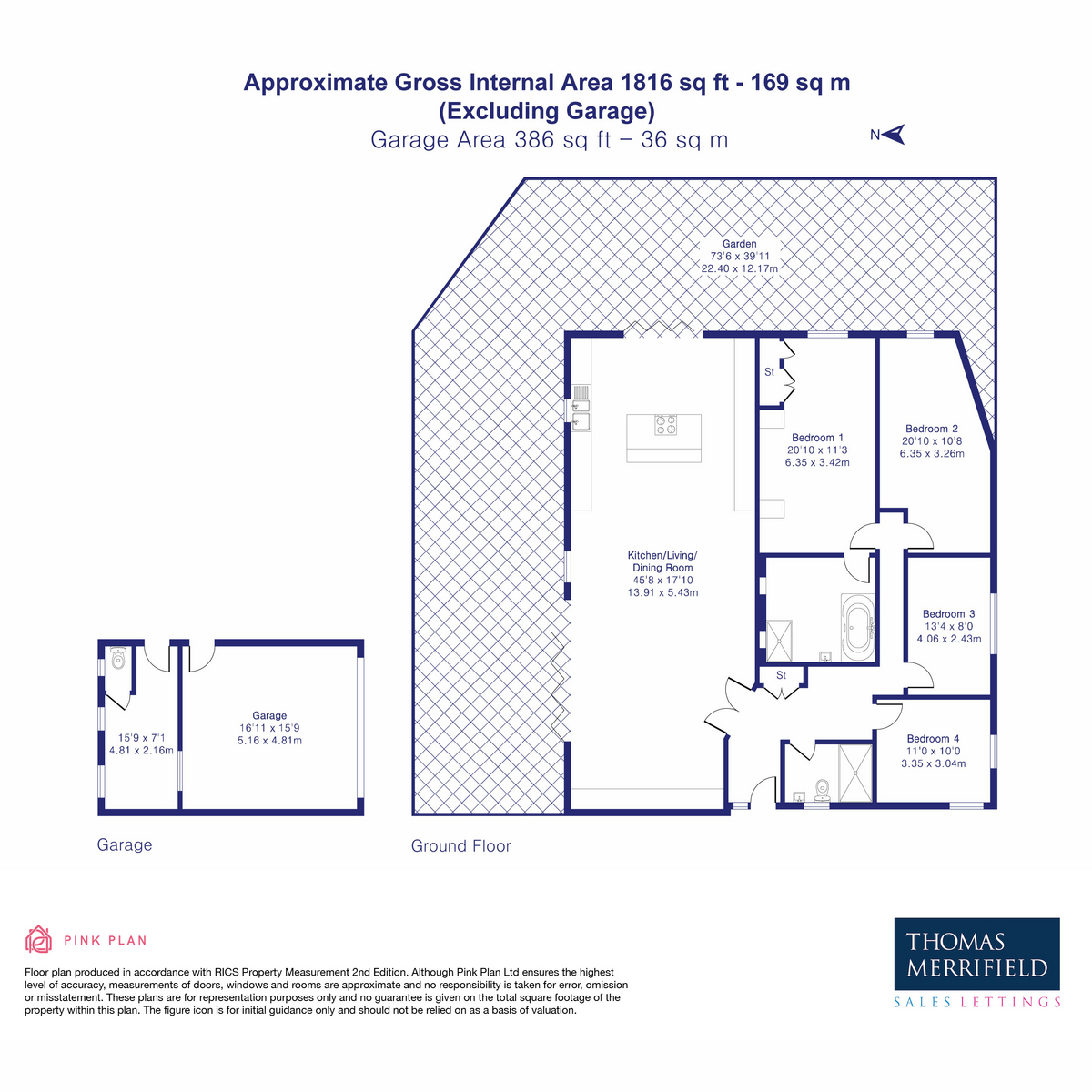 25, Brasenose Drive, Kidlington floorplan