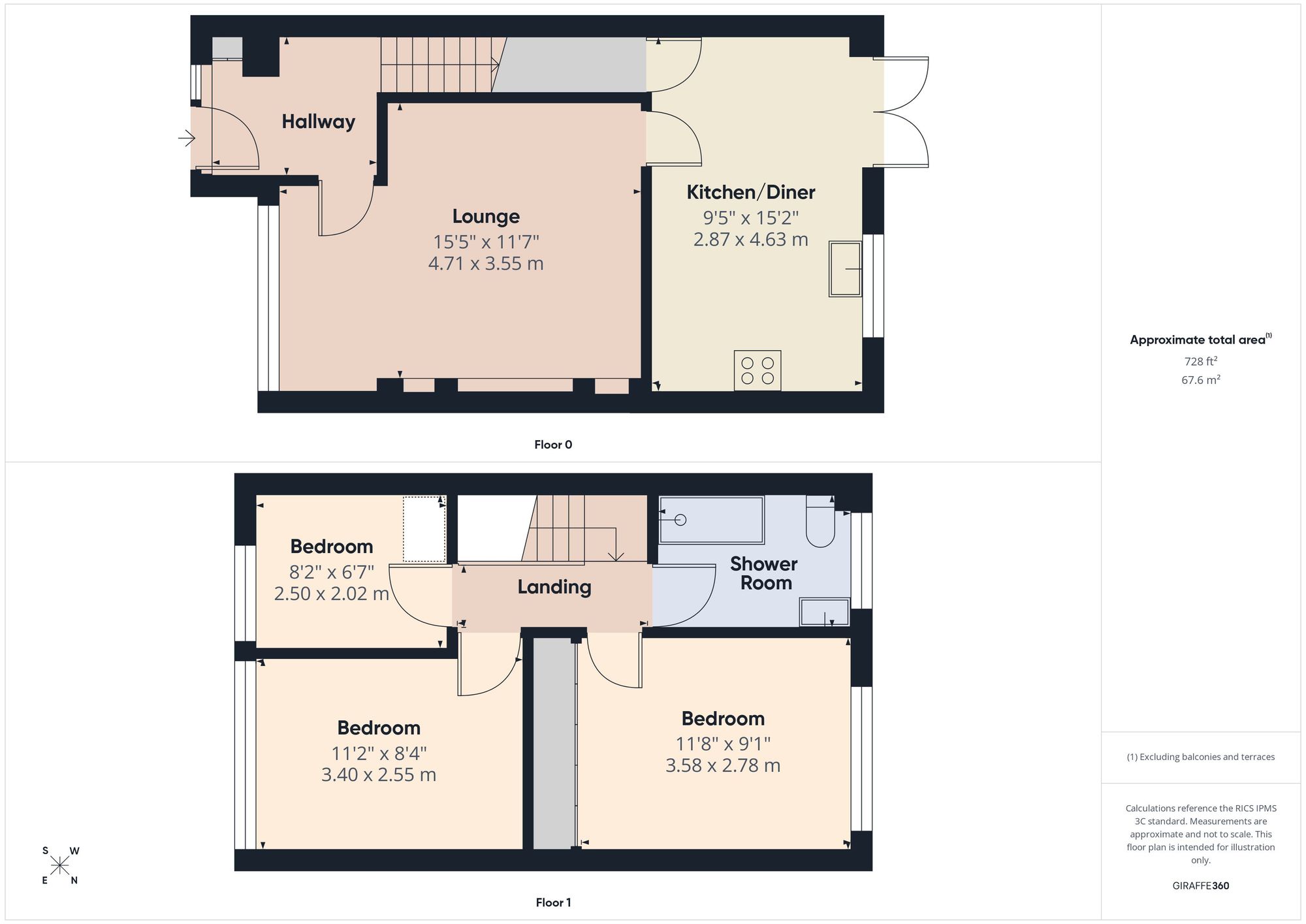 107 Branksome Avenue, Stanford-Le-Hope floorplan