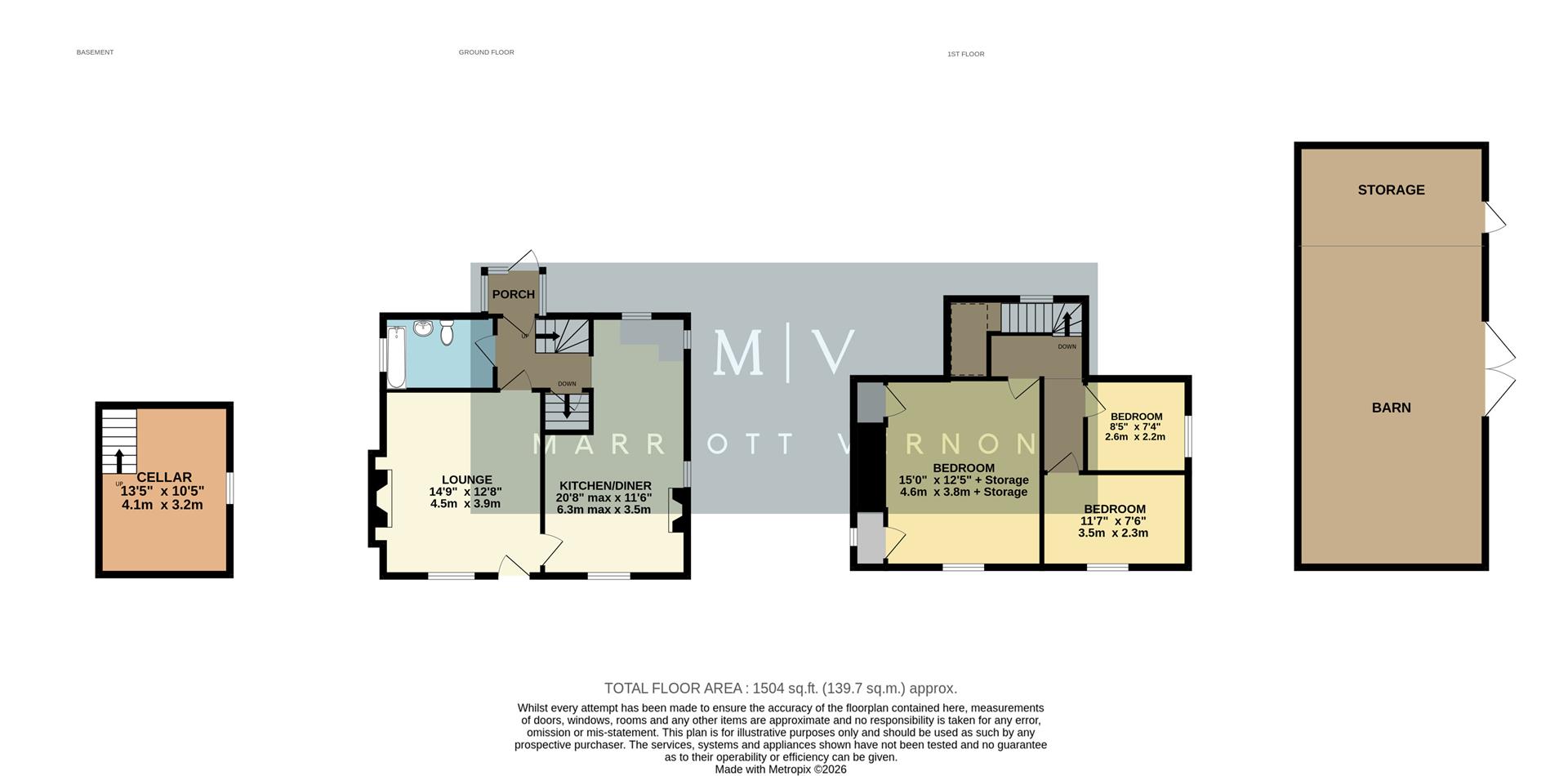 Osbornes, Maypole Road, Orpington floorplan
