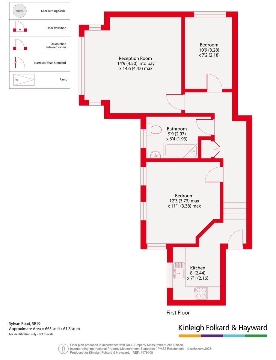 41C,, Sylvan Road, London floorplan