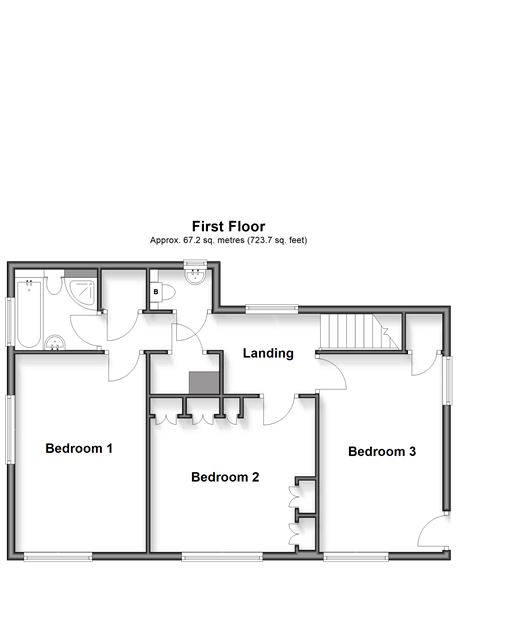 Cherry Orchard, Tenterden floorplan