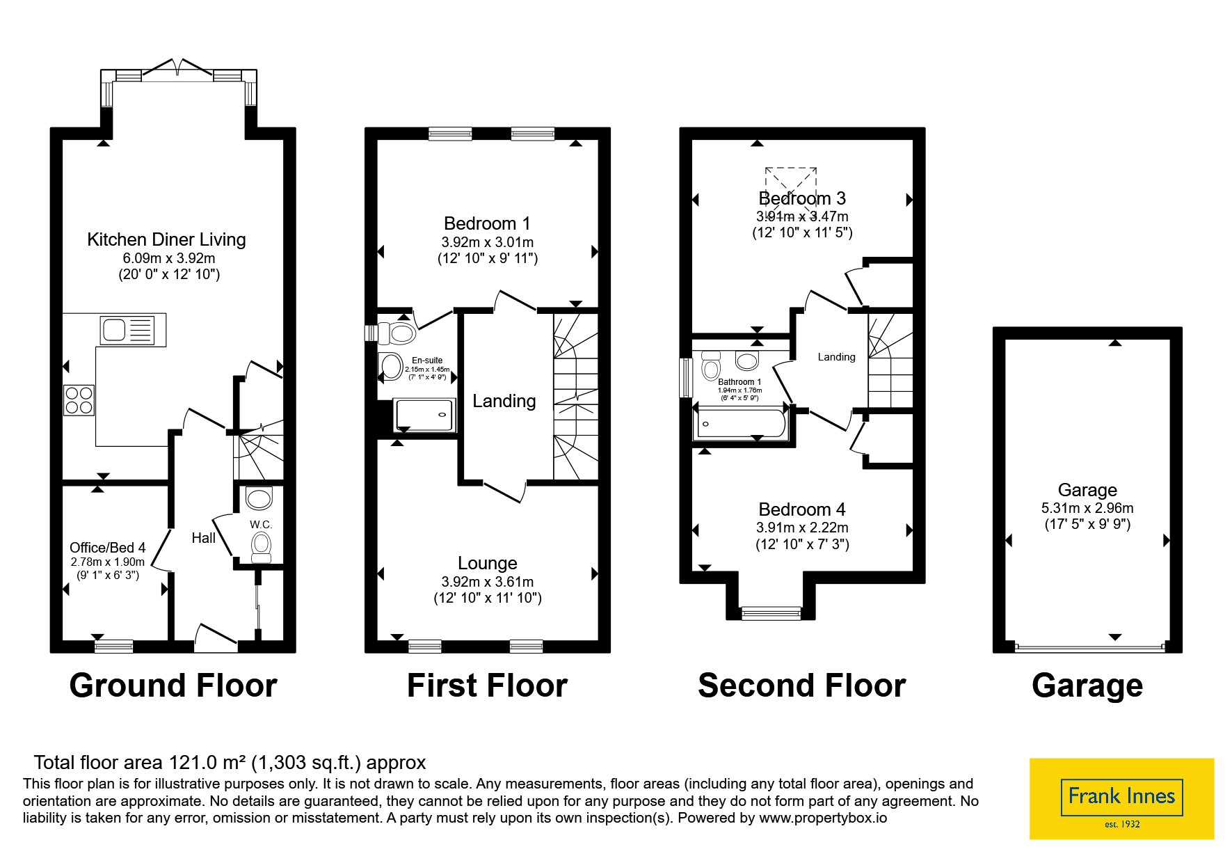 5, Wellingtonia Crescent, Nottingham floorplan