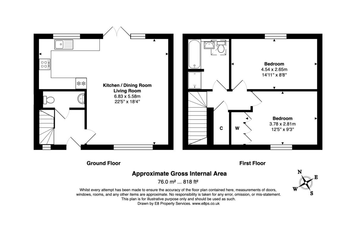 3, Moorhen Close, Marsh Gibbon floorplan