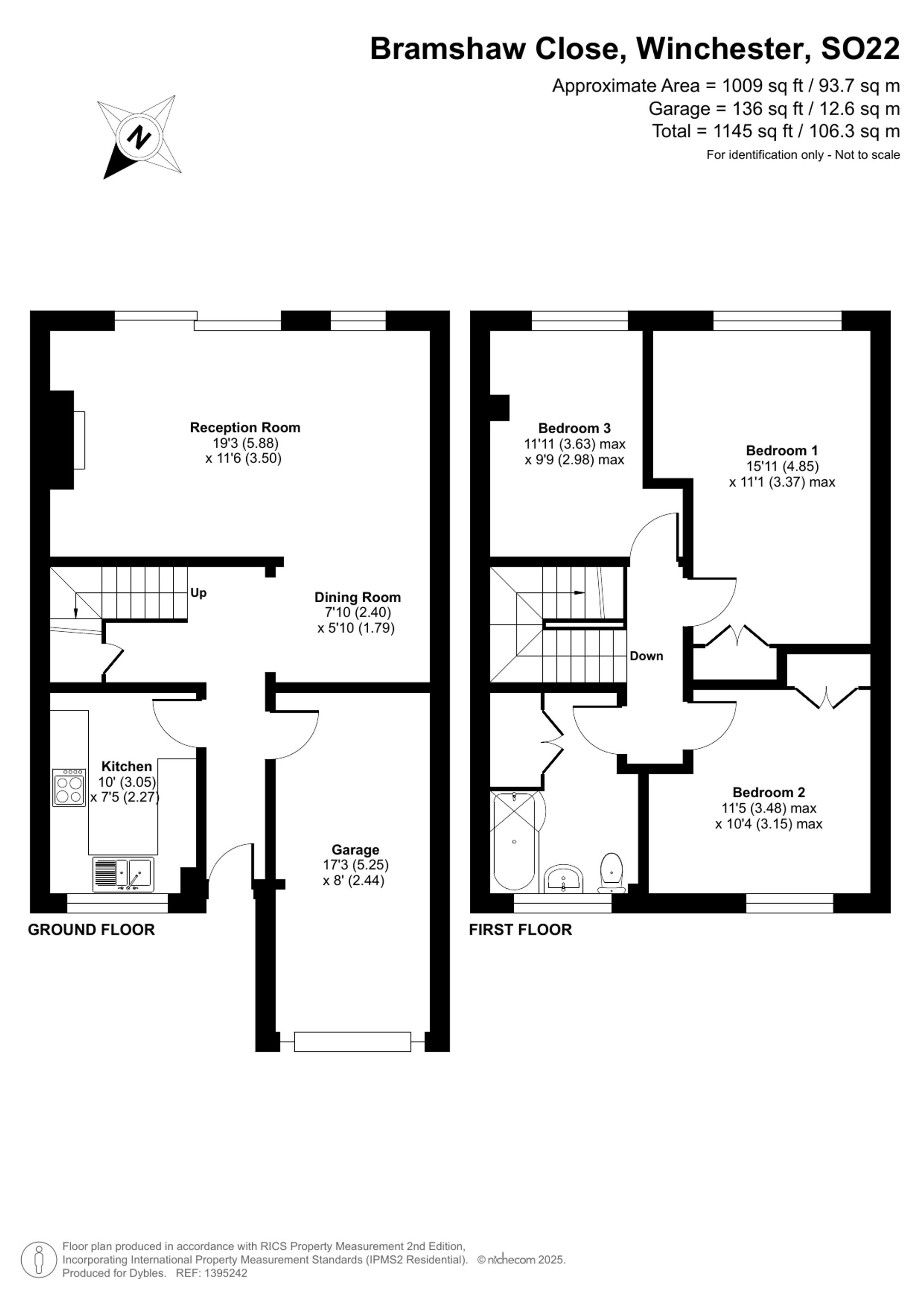 20 Bramshaw Close, Winchester floorplan