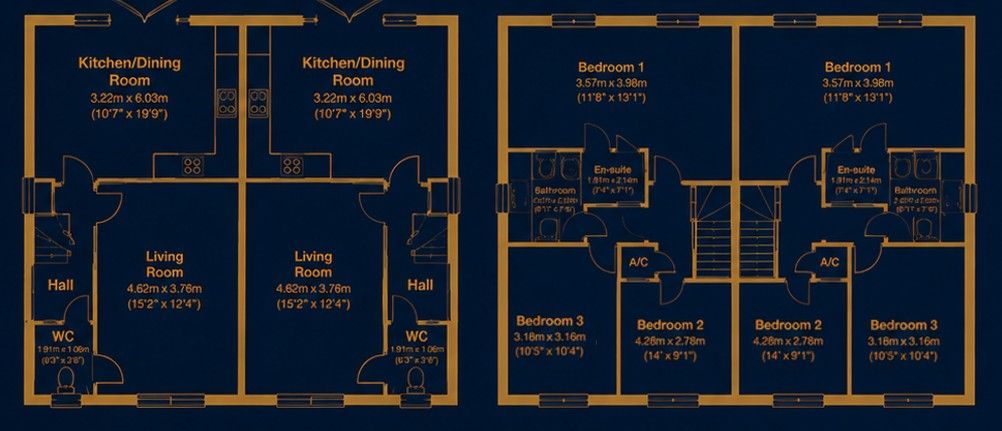 5 Jersey Close ,(Home 12), Hougton Regis floorplan