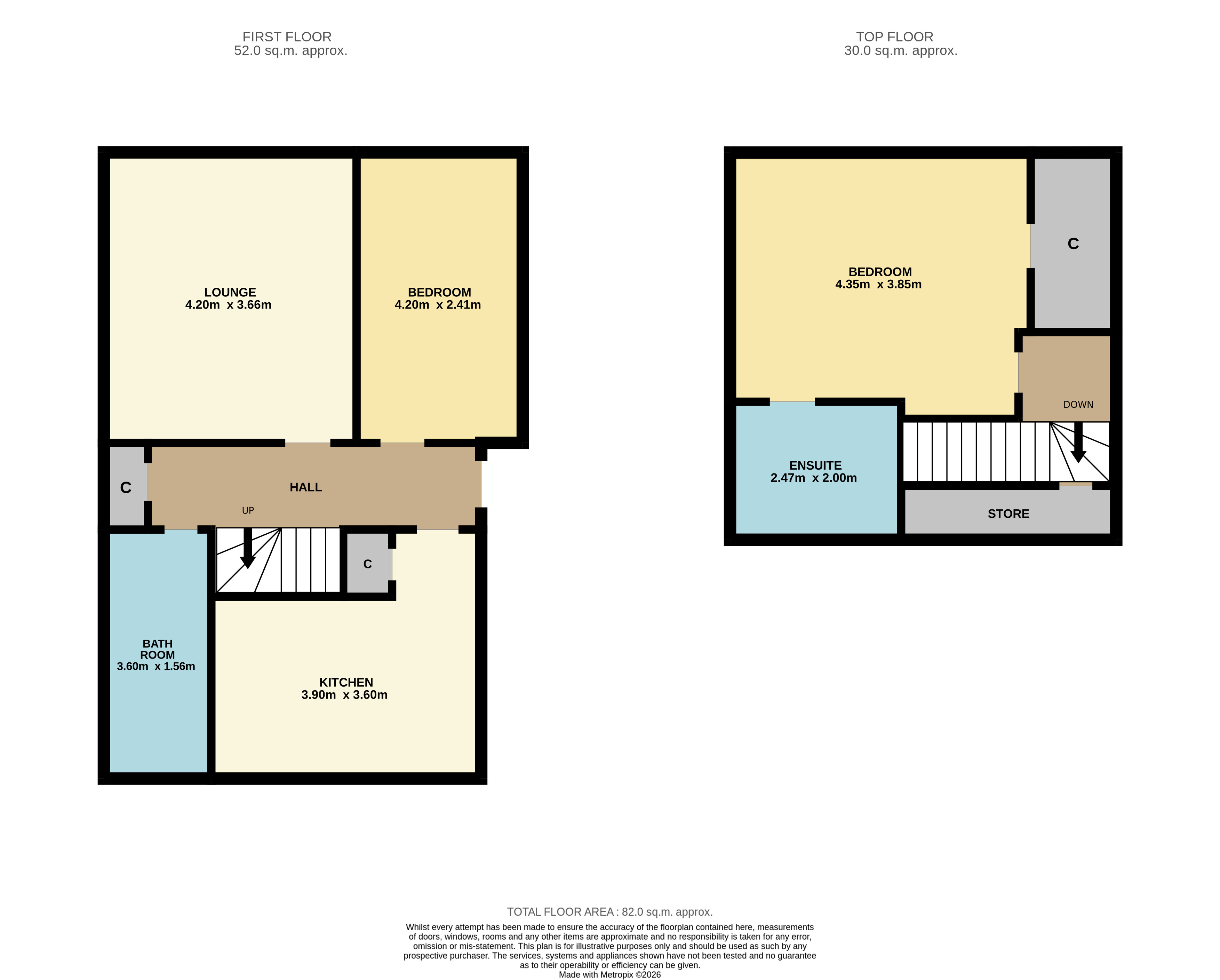 207A, High Street, Arbroath floorplan