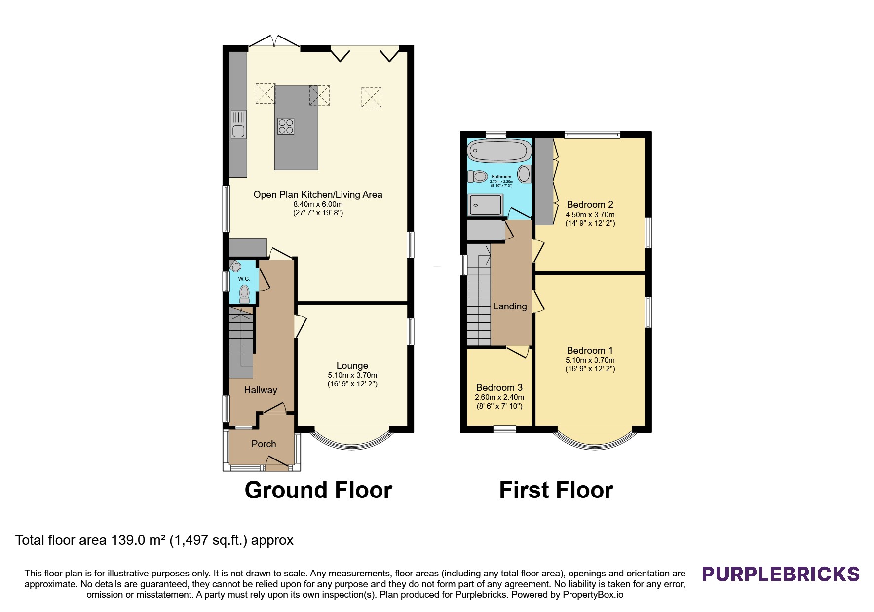 24, Brook Road, Stockport floorplan
