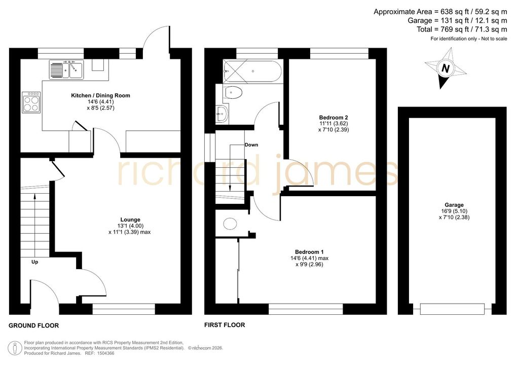 117A, Ridge Nether Moor Liden, Liden floorplan