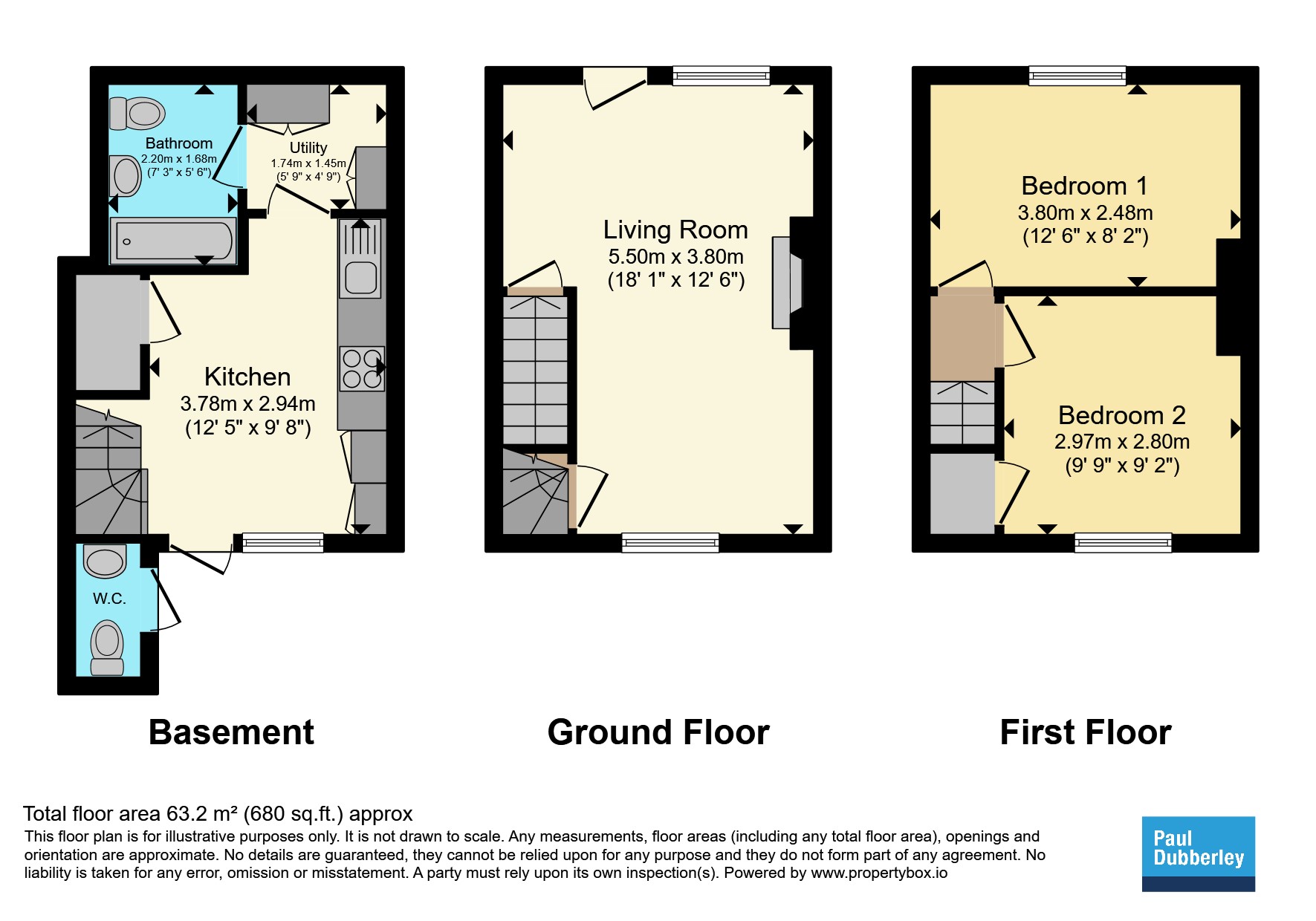 10, Handley Street, Wednesbury floorplan