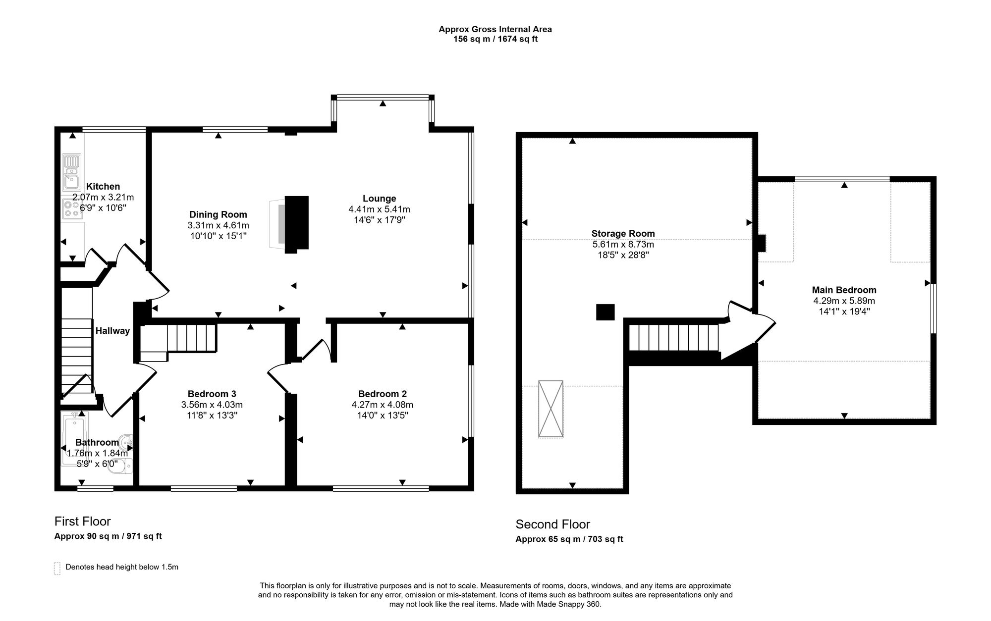 4a Gathurst Lane, Wigan floorplan