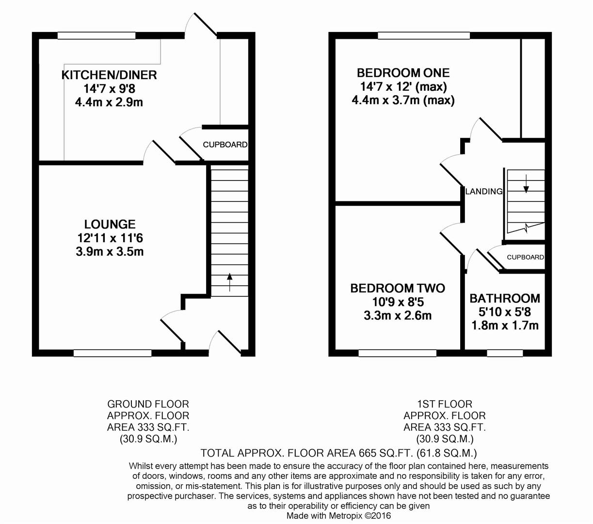 2 Bedrooms Terraced house for sale in Church Avenue, Horsforth, Leeds LS18