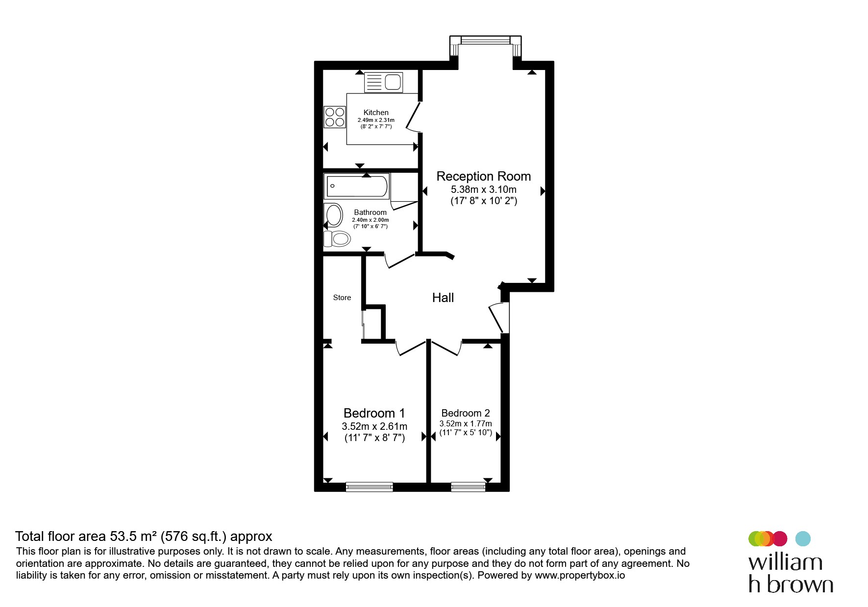 145, Waterside Close, Barking floorplan