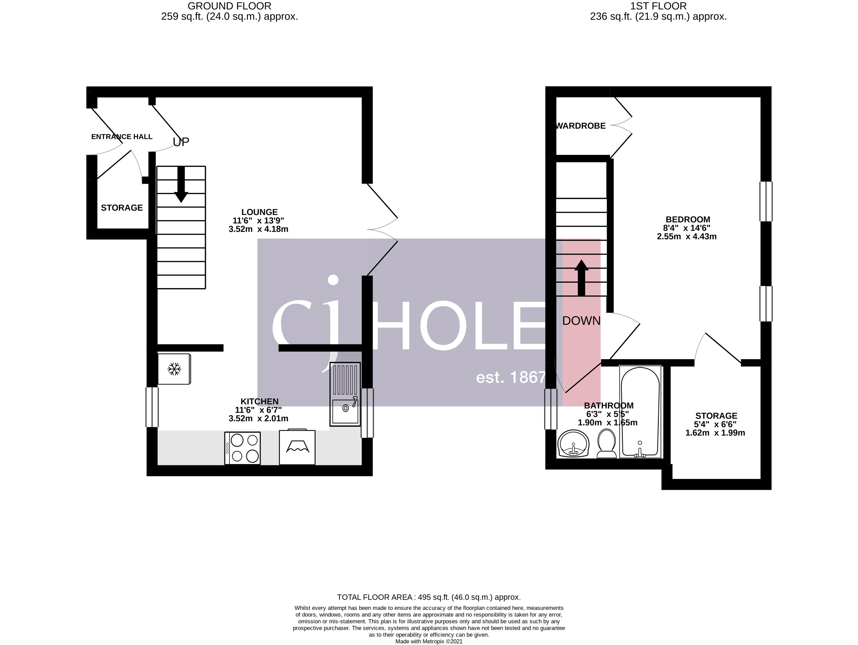 260, Whiteway Road, Bristol floorplan