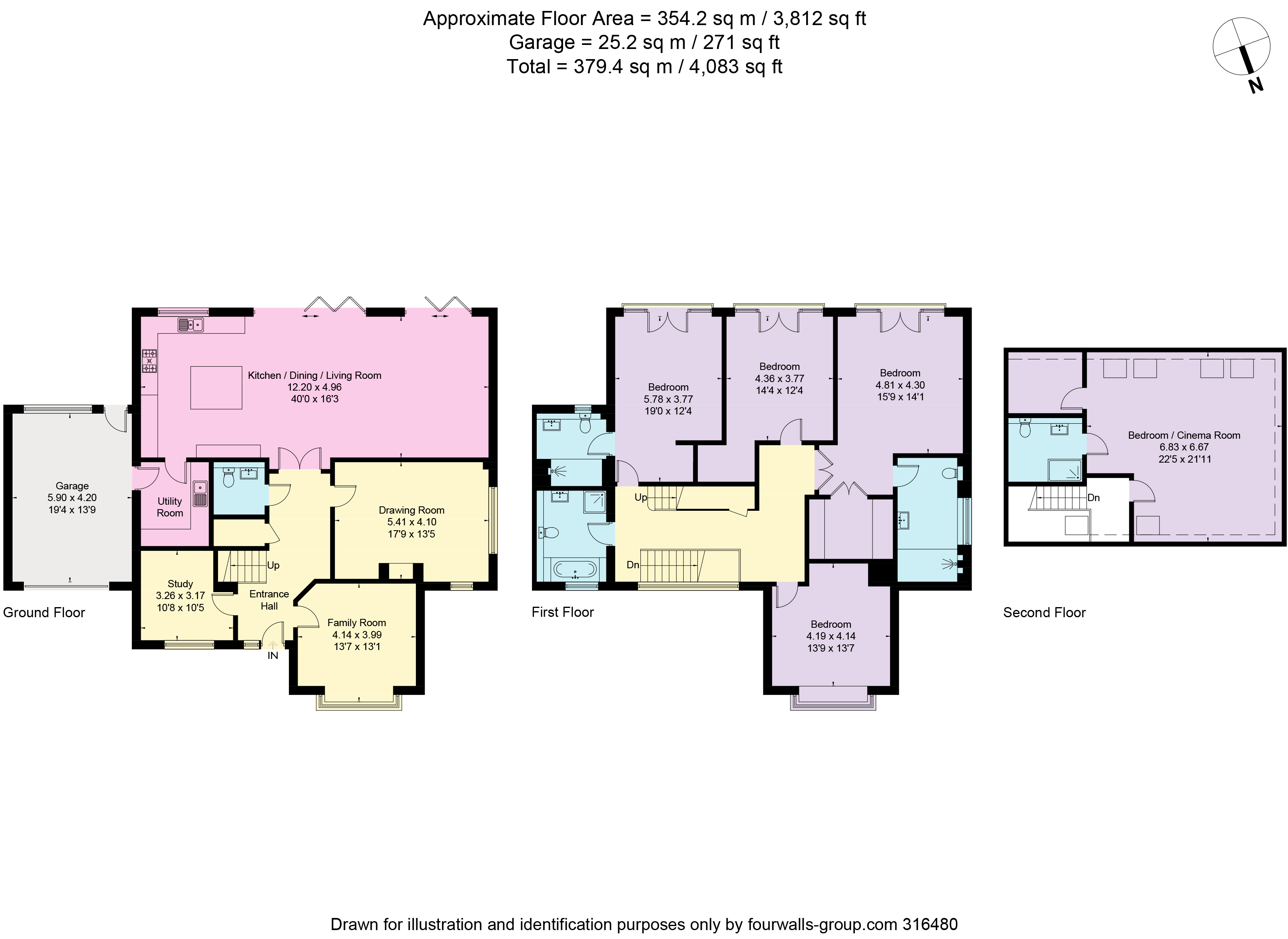 1, Landseer View, Sevenoaks floorplan