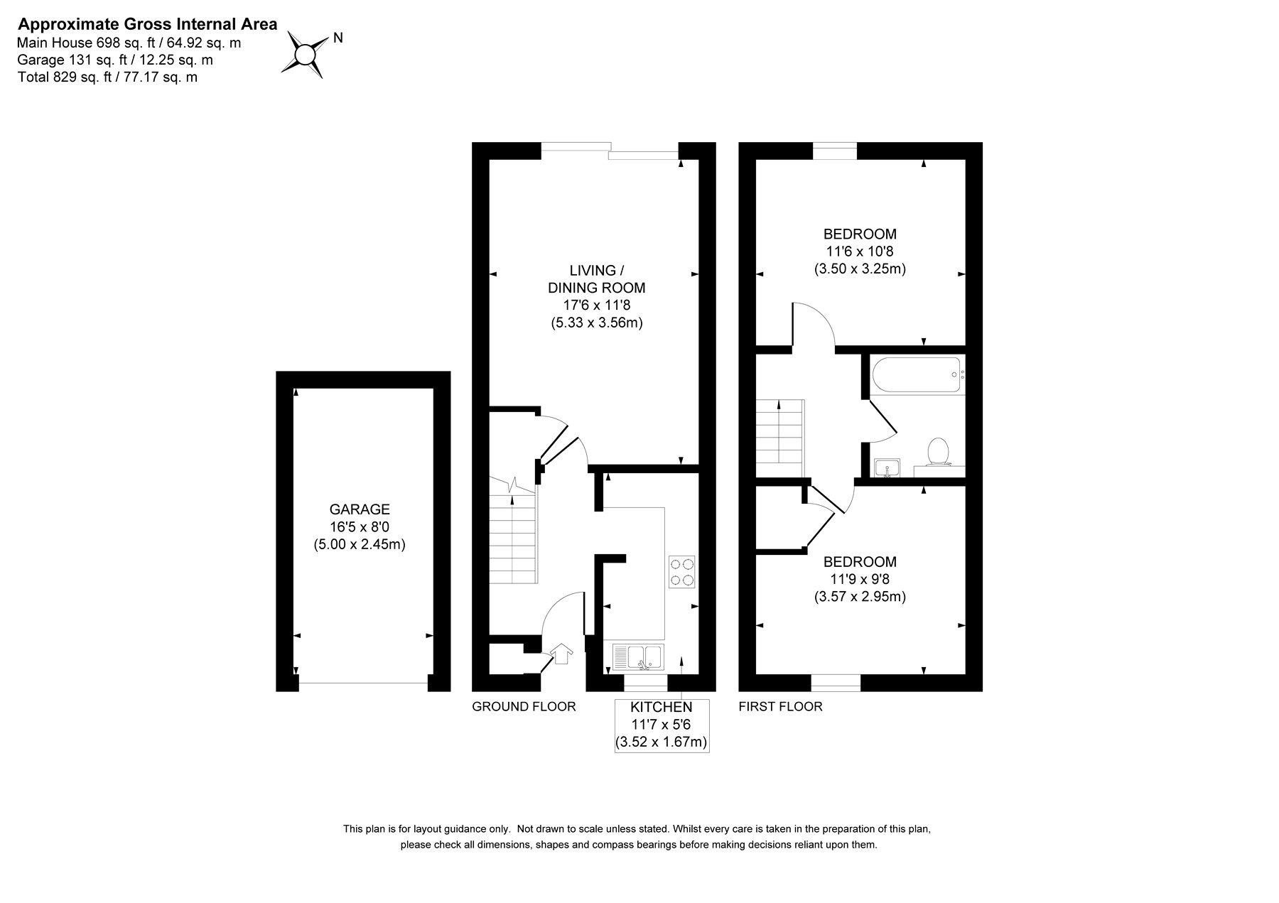 23, Raglan Road, Woking floorplan