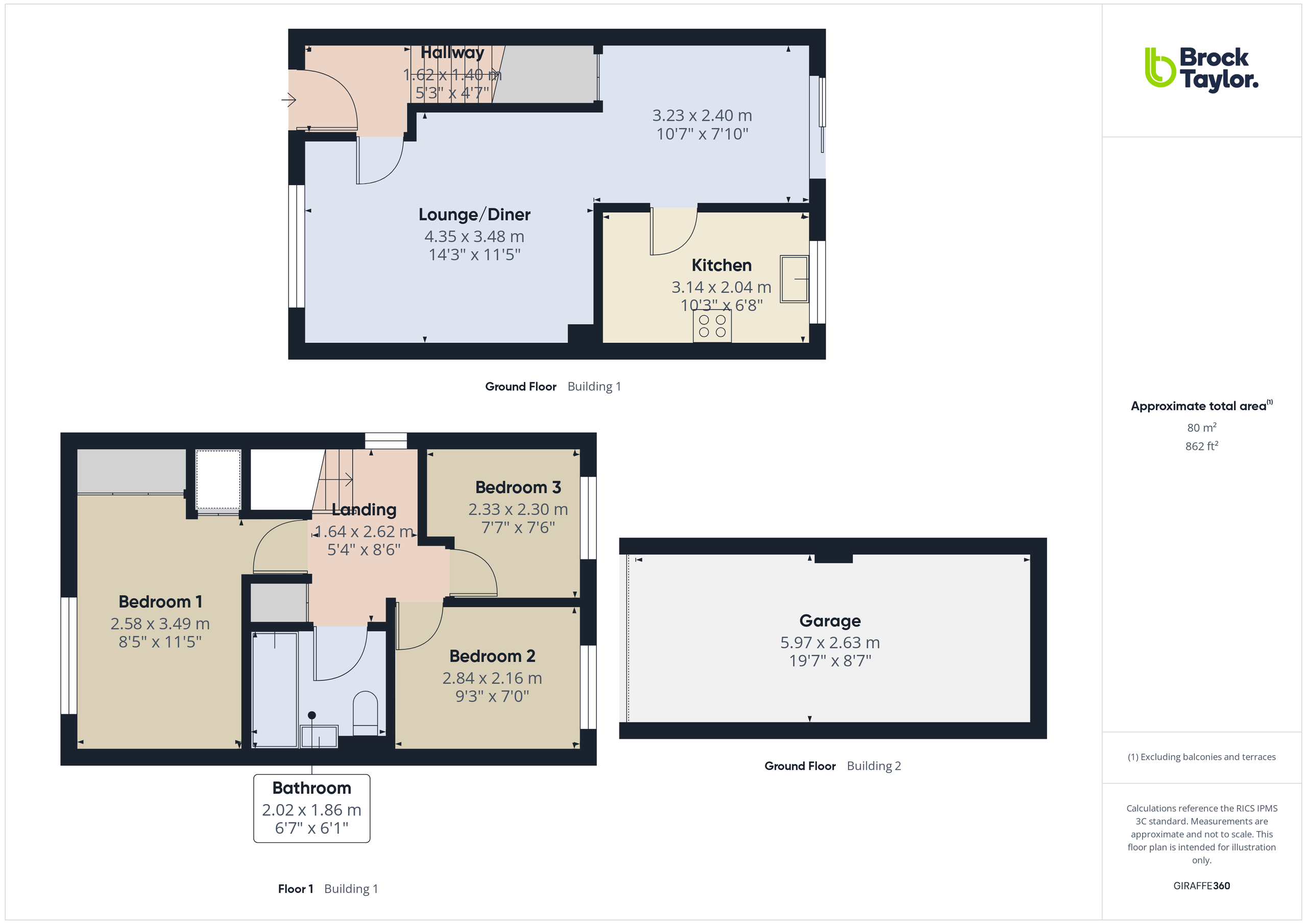 33 Ropeland Way, Horsham floorplan