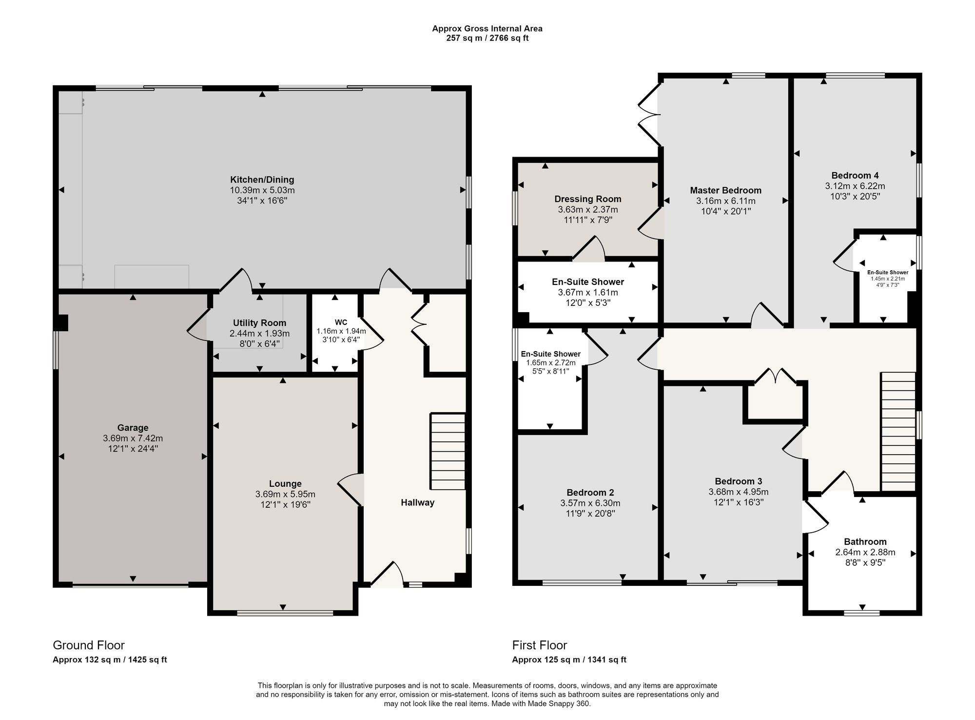 4 How Park Houghton Road, St. Ives floorplan