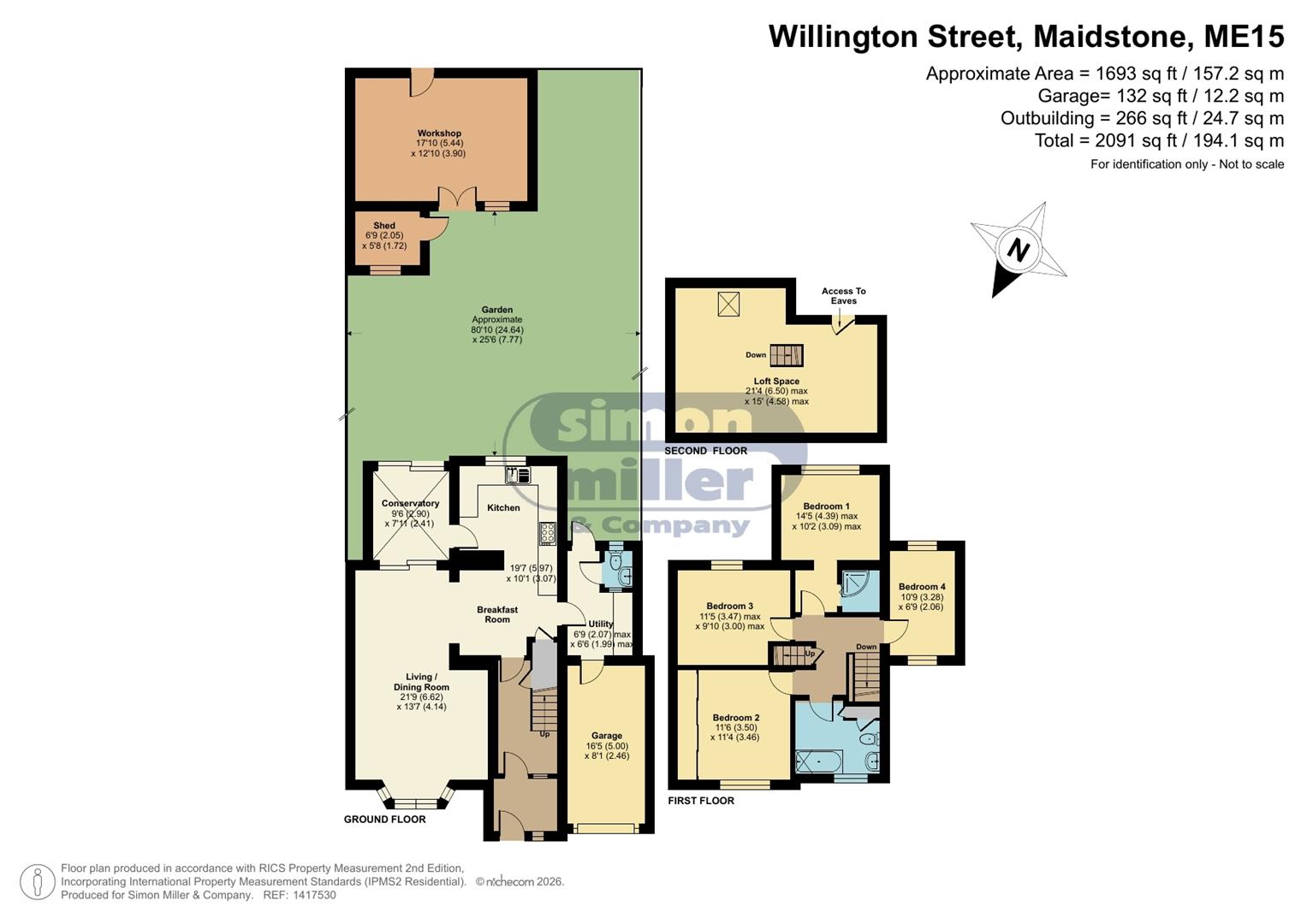397, Willington Street, Maidstone floorplan