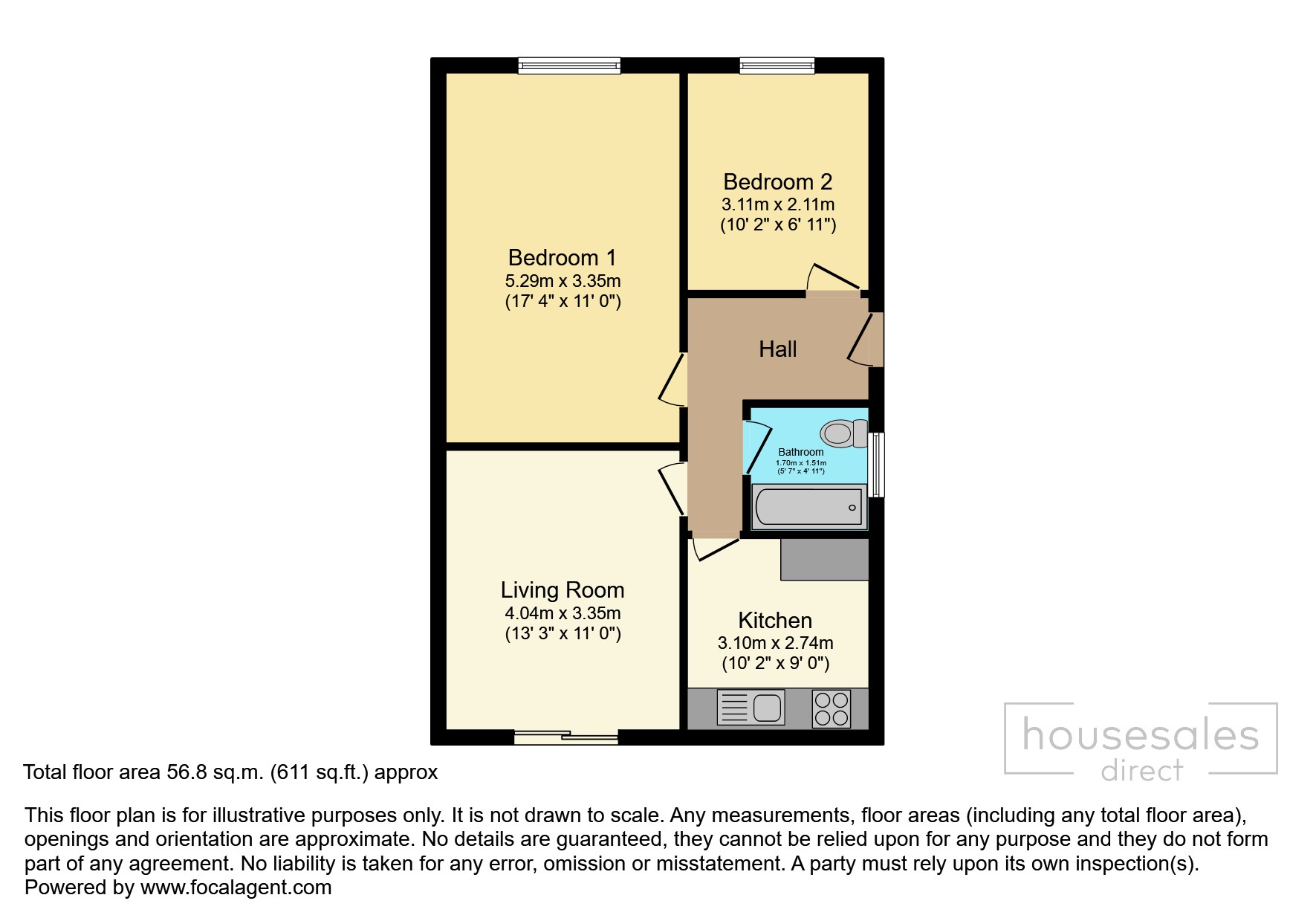 9, Redland Close, Chester floorplan