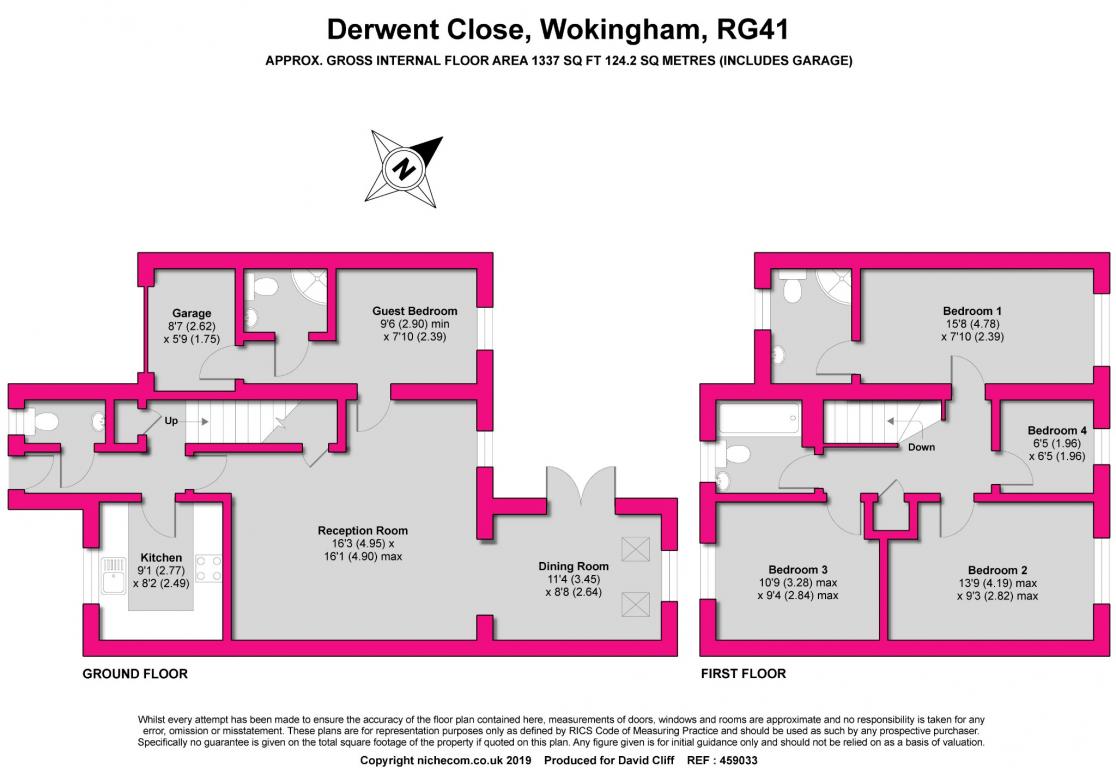 4 Bedrooms Semi-detached house for sale in Derwent Close, Wokingham RG41