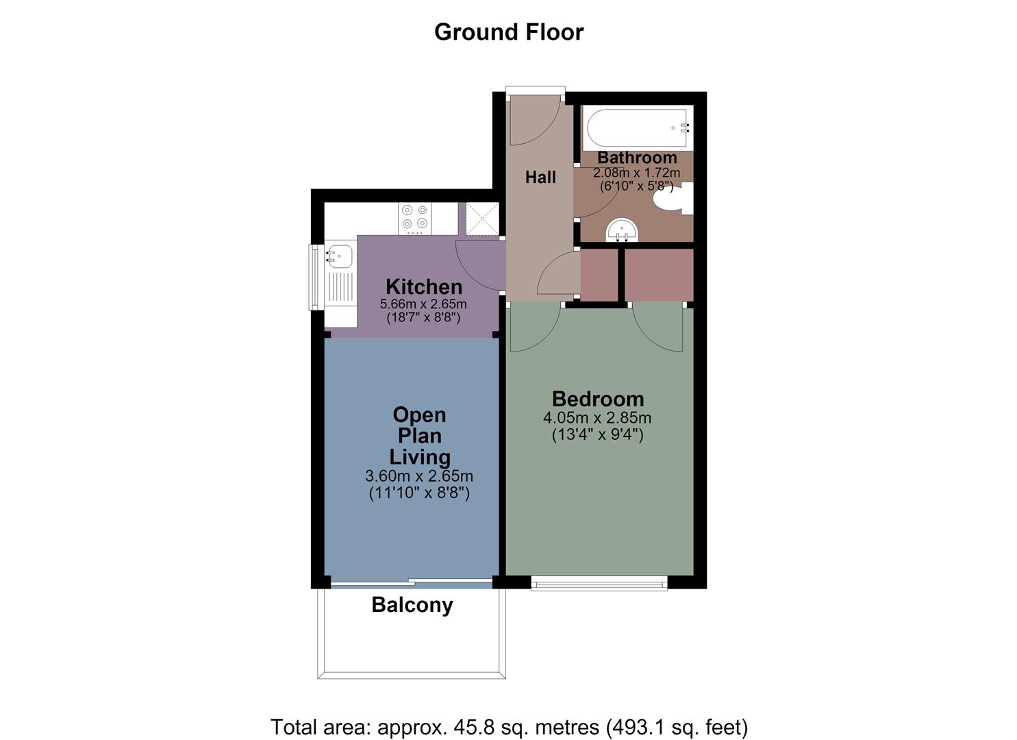 20 Belleisle Apartments, Phoebe Road, Swansea floorplan
