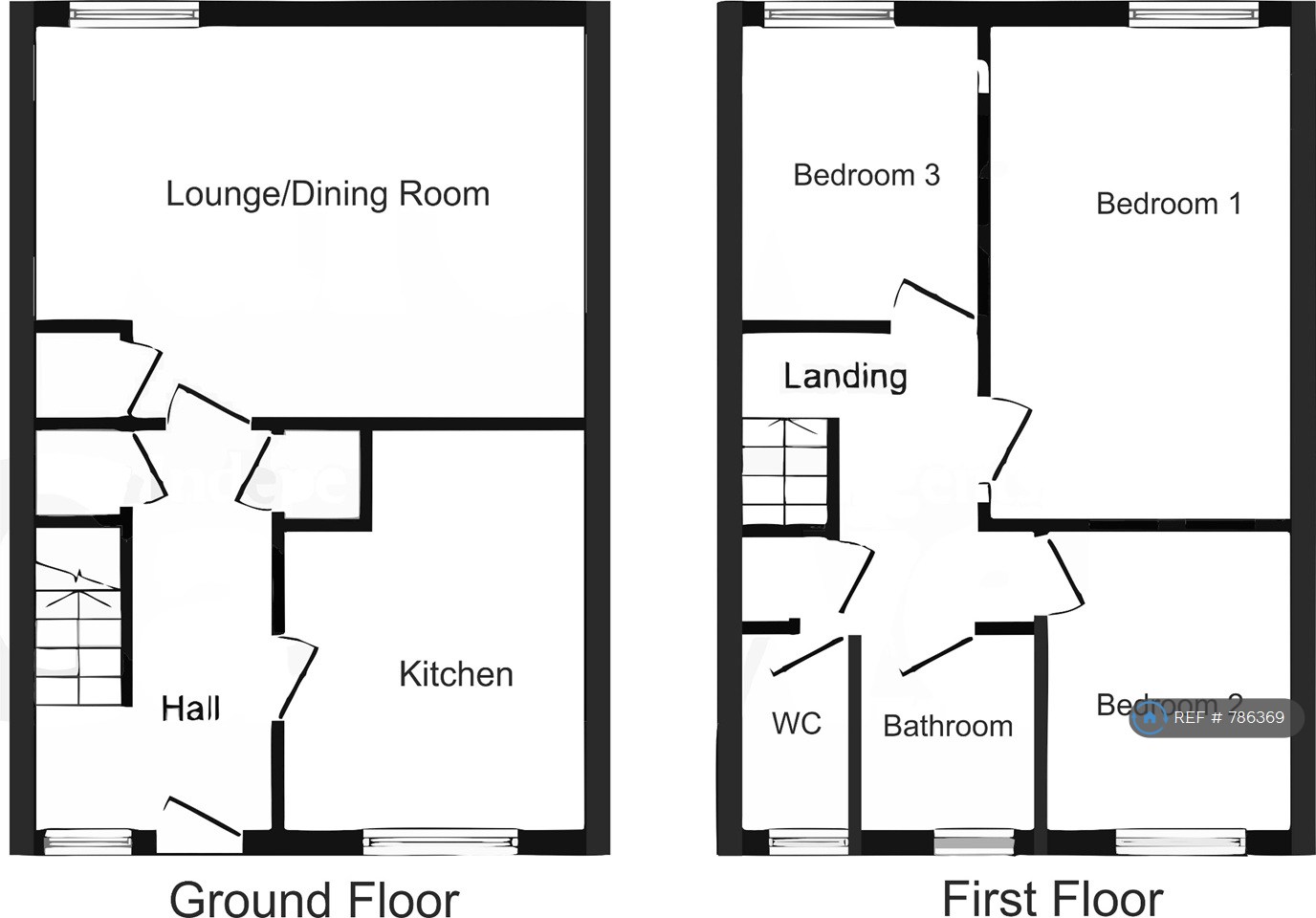 Pendle Court, Bolton floorplan