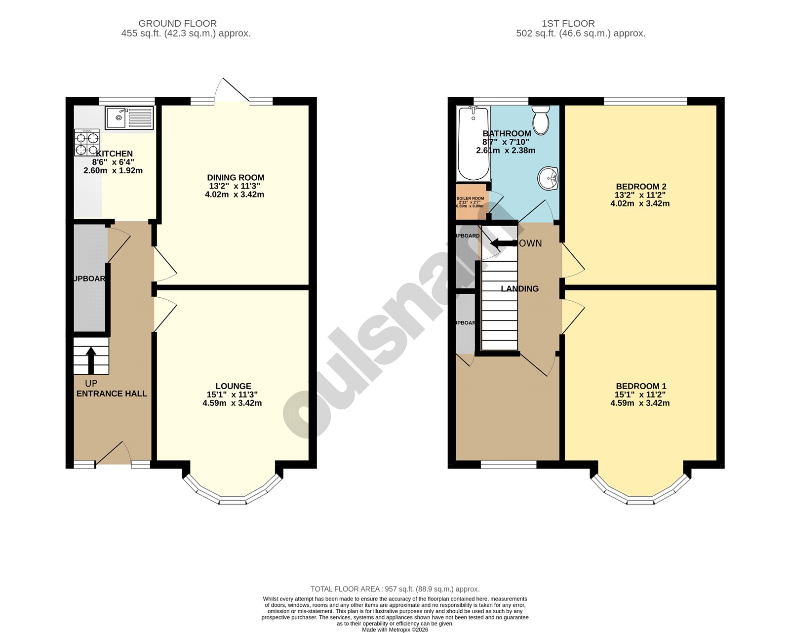 38, Maas Road, Birmingham floorplan