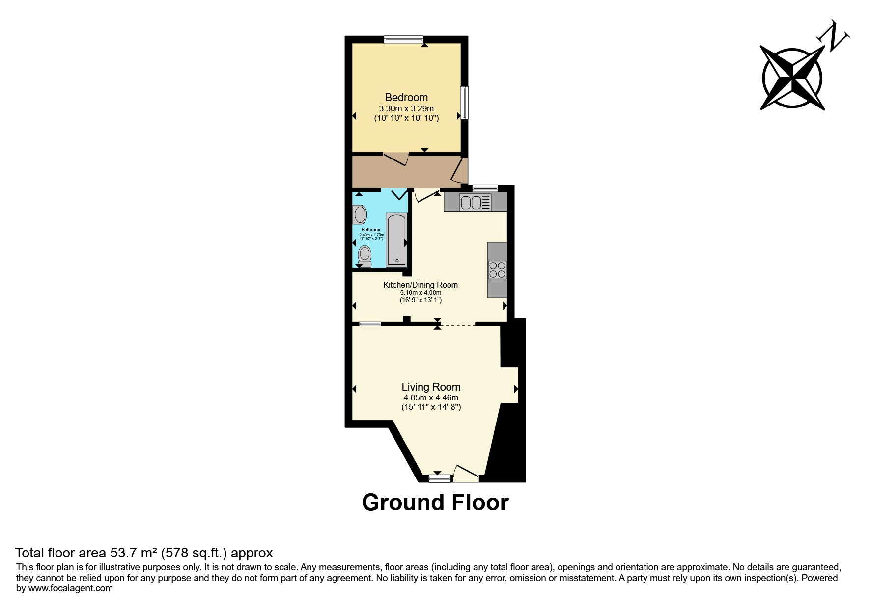 36a, Seymour Road, Bristol floorplan