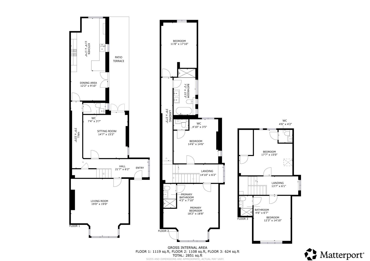 6, Friars Road, Barry floorplan