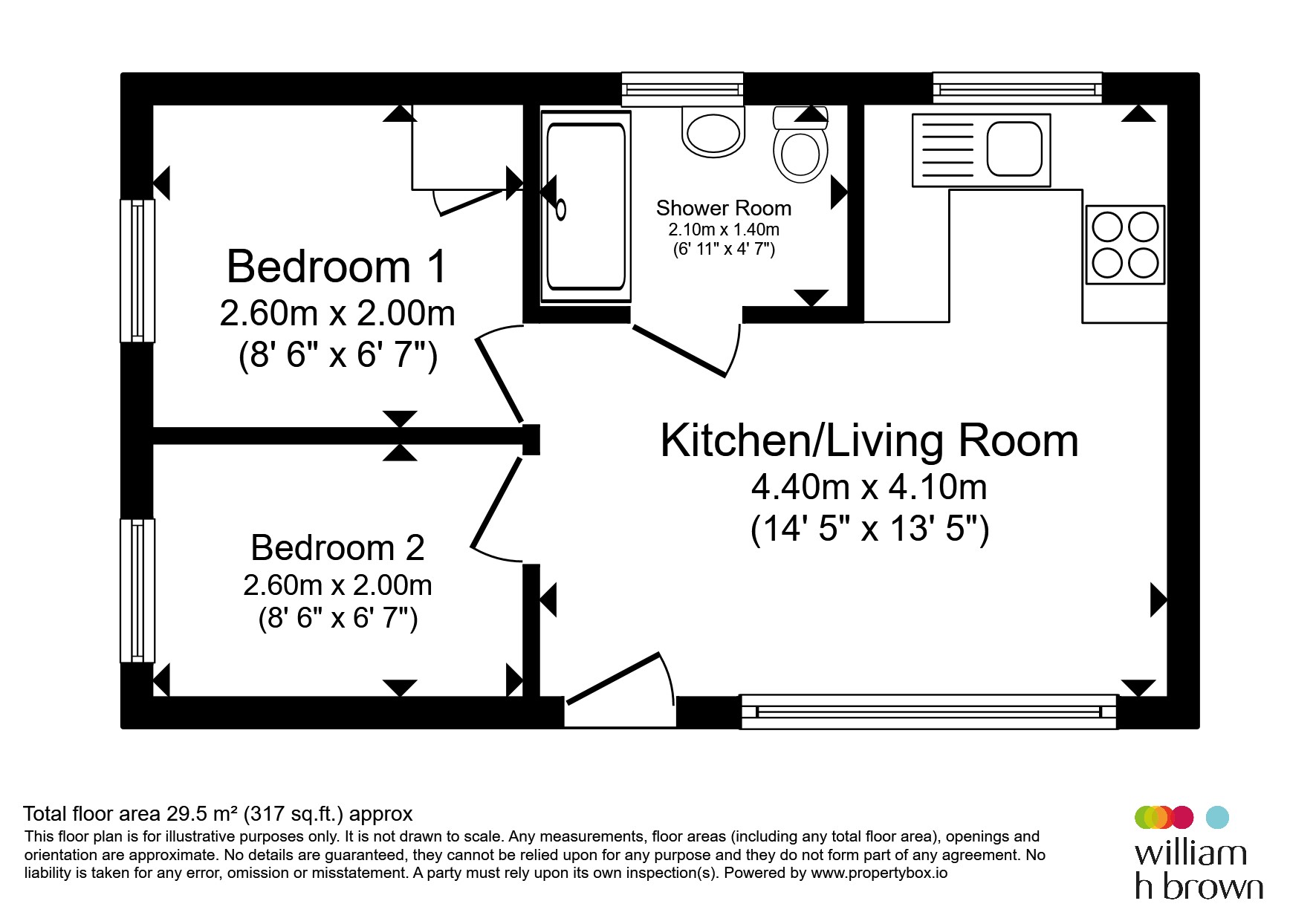108, Broadside Chalet Park, Norwich floorplan