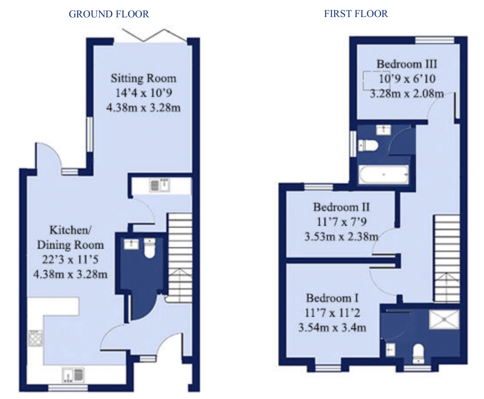 Manor Cottages, Thame Road, Long Crendon floorplan