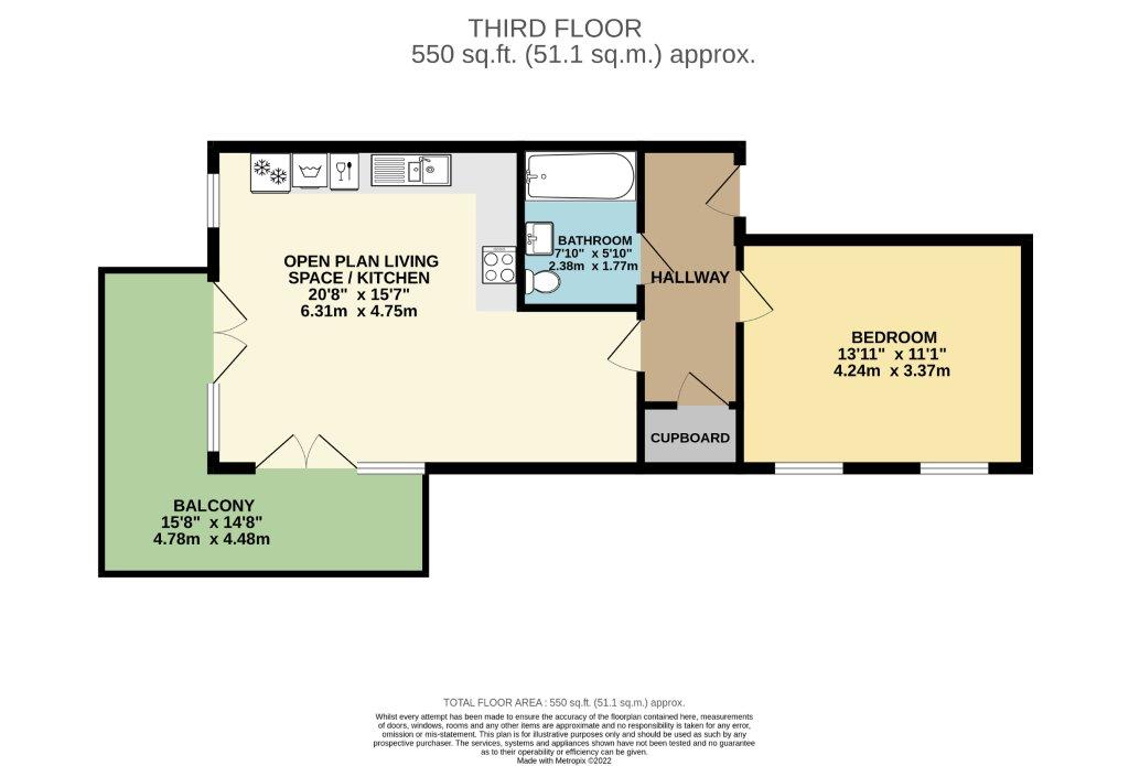 12, Olivia Walk, New Town Road, Ashford floorplan