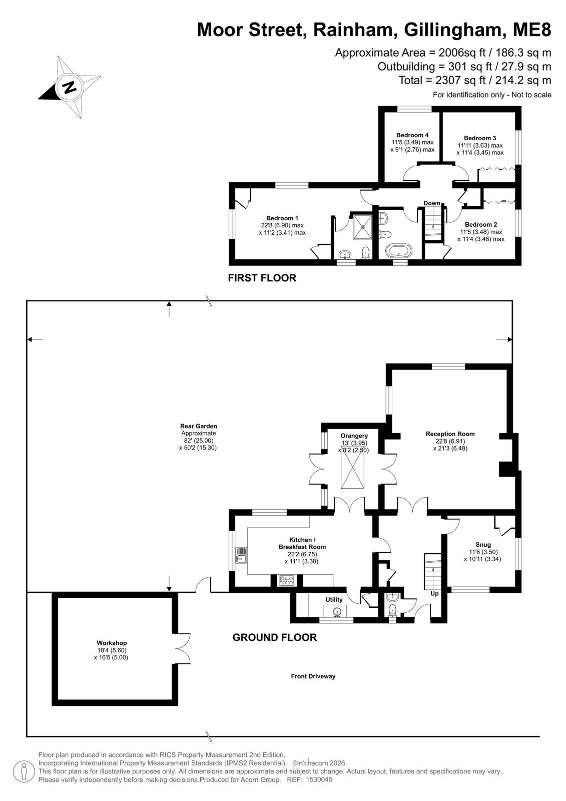 7, Moor Street, Gillingham floorplan