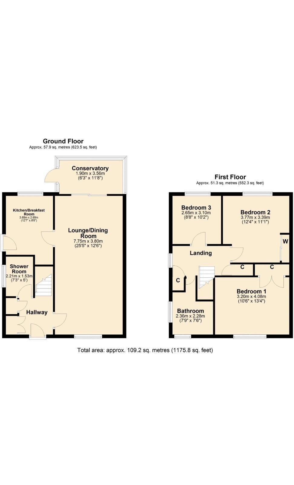 23, Willow Rise, Northampton floorplan
