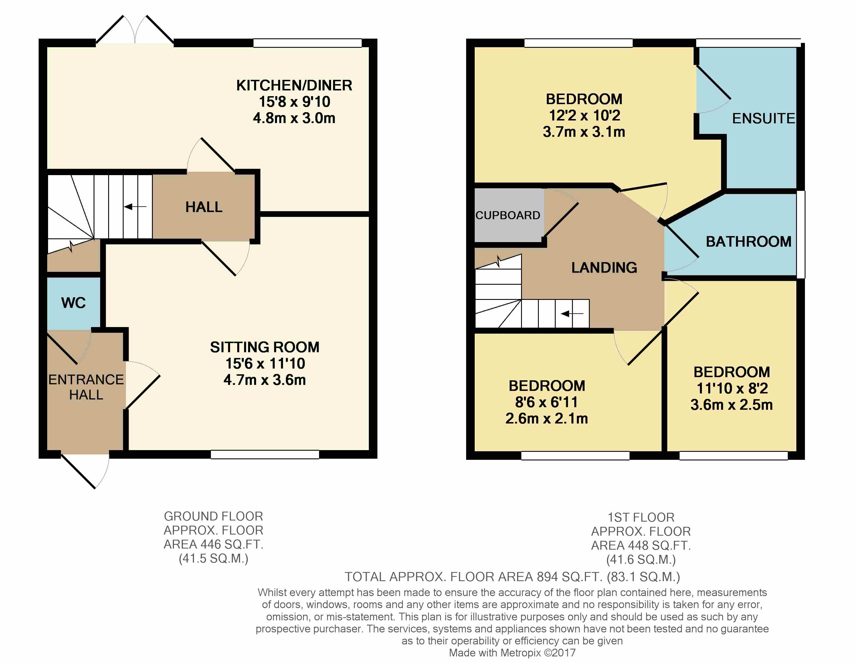 3 Bedrooms Semi-detached house for sale in Harding Lane, Broadbridge Heath, Horsham RH12