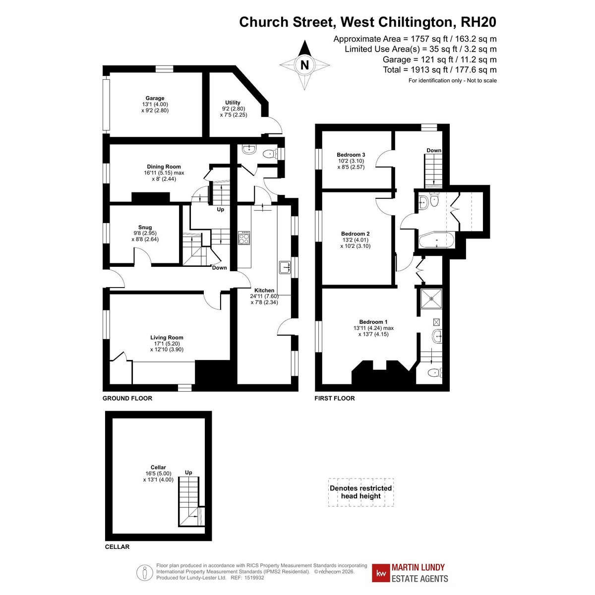 Church House, Church Street, West Chiltington floorplan