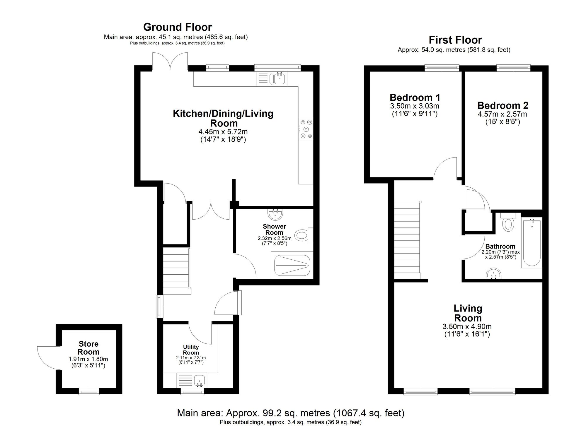 3 Swan Street, Baldock floorplan