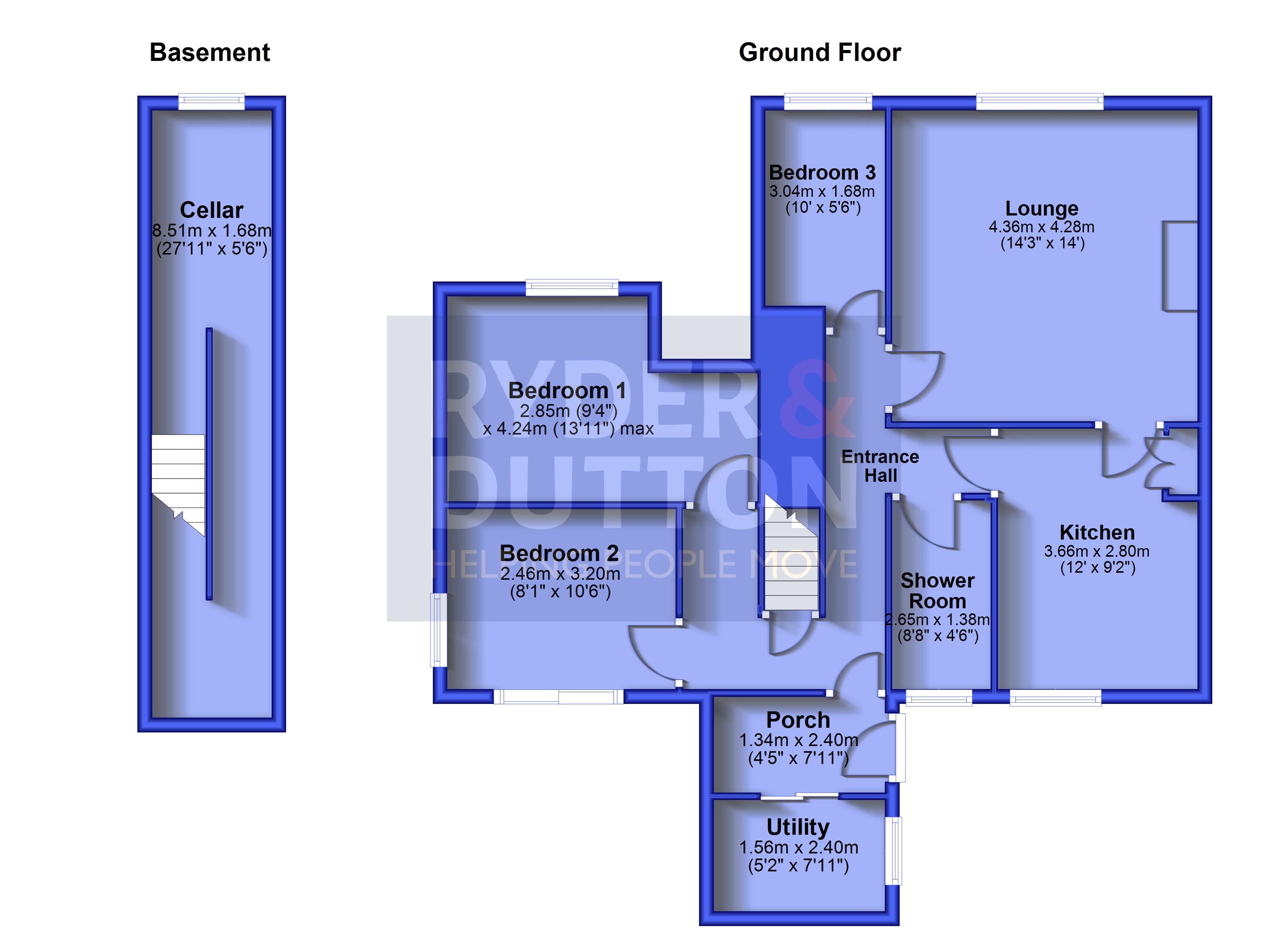 2a, Oakes Lane, Holmfirth floorplan