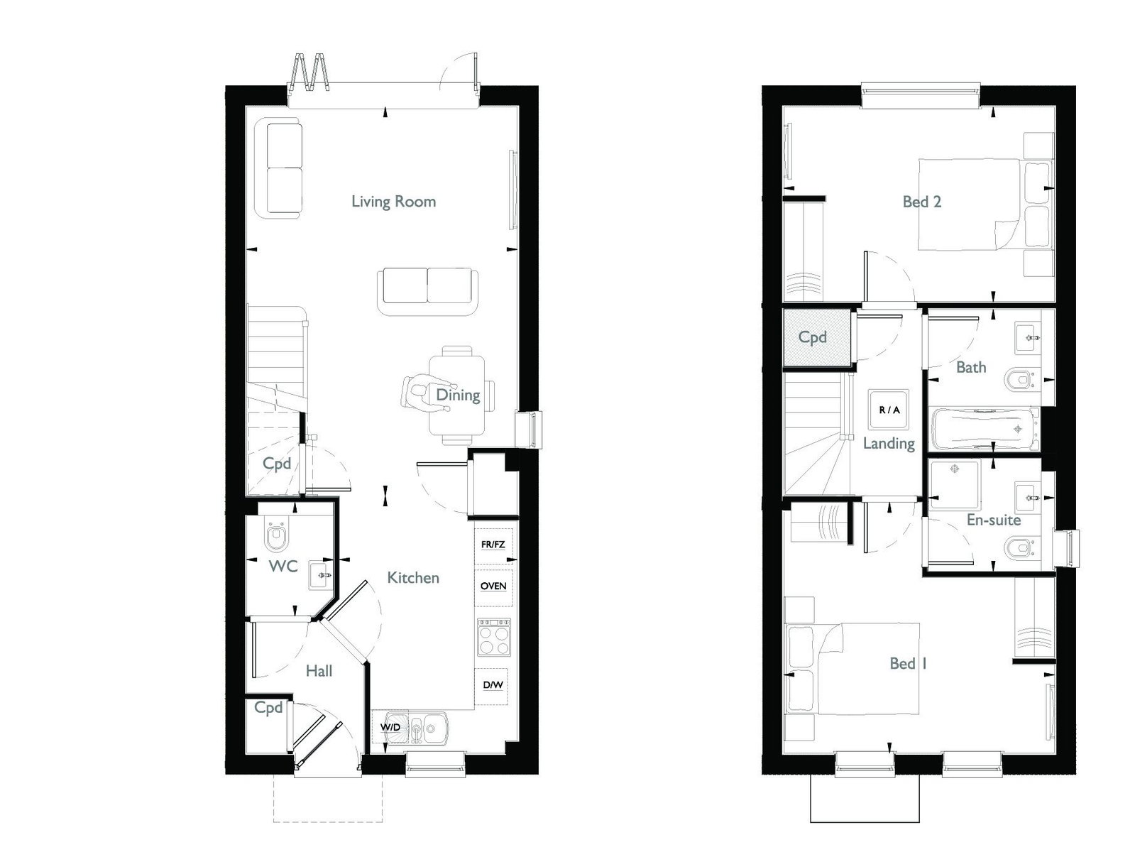 5, Larrey Close, Redhill floorplan
