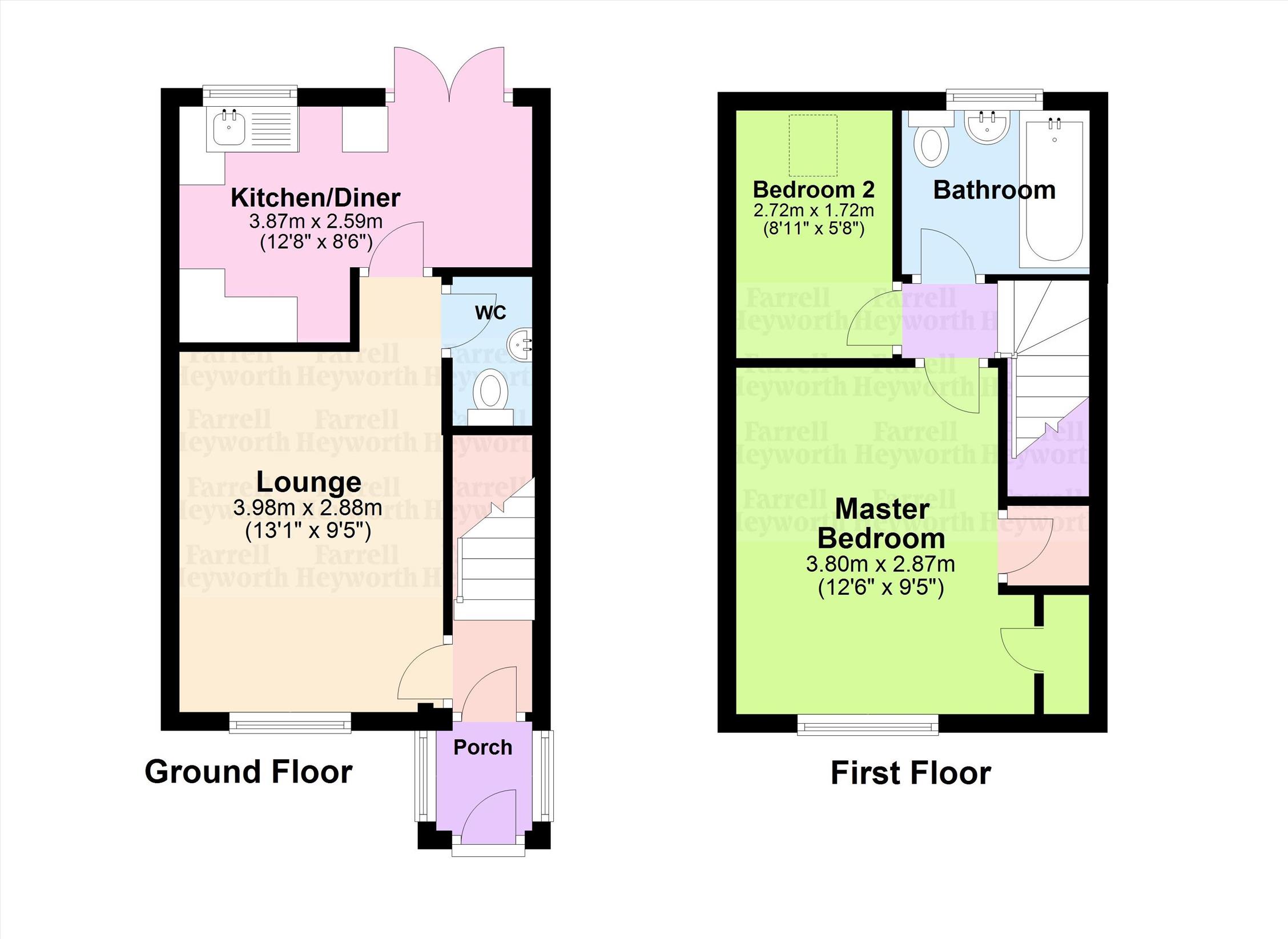 2 Bedrooms  for sale in The Pickerings, Preston PR5