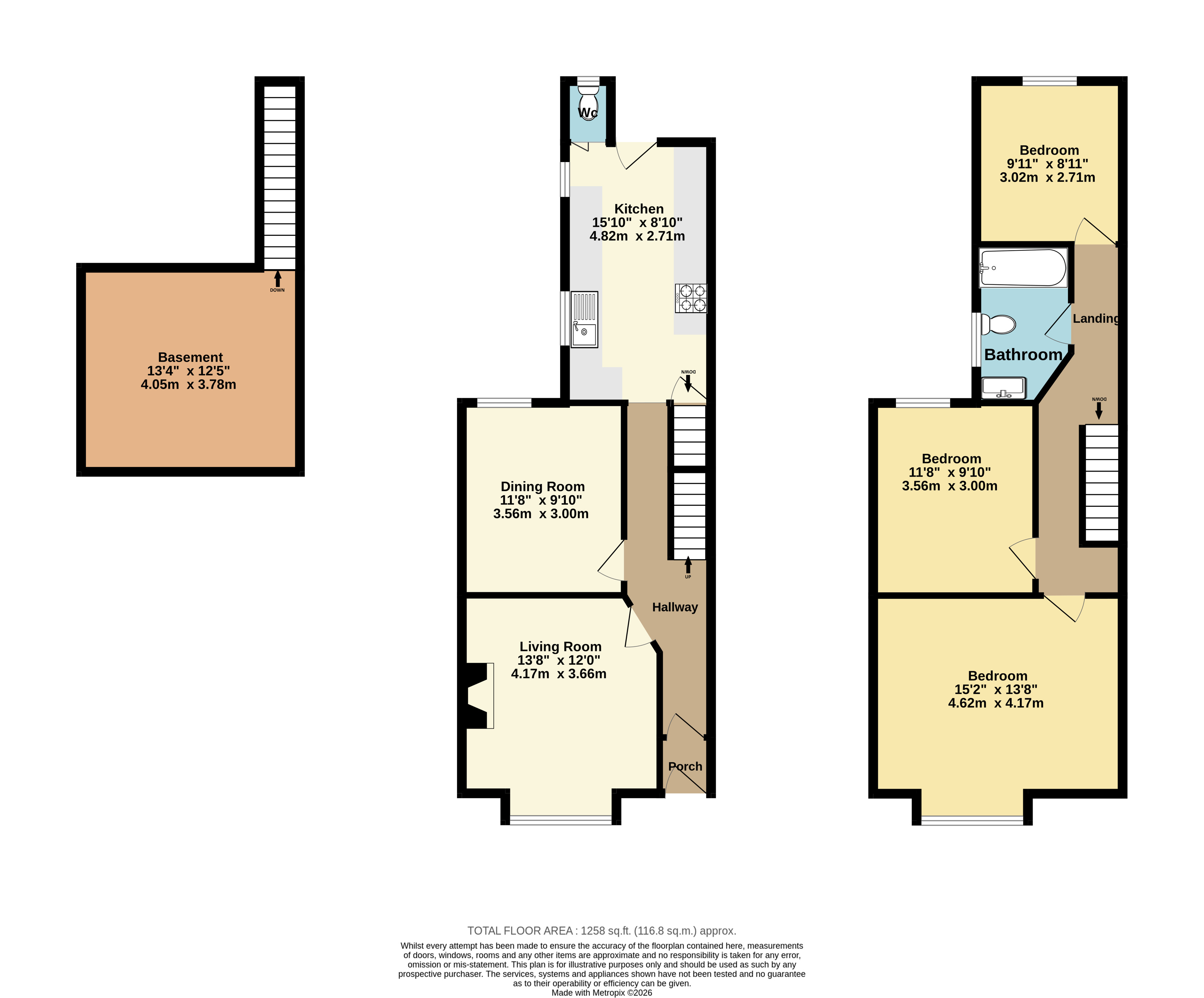 88, Crescent Road, Ramsgate floorplan