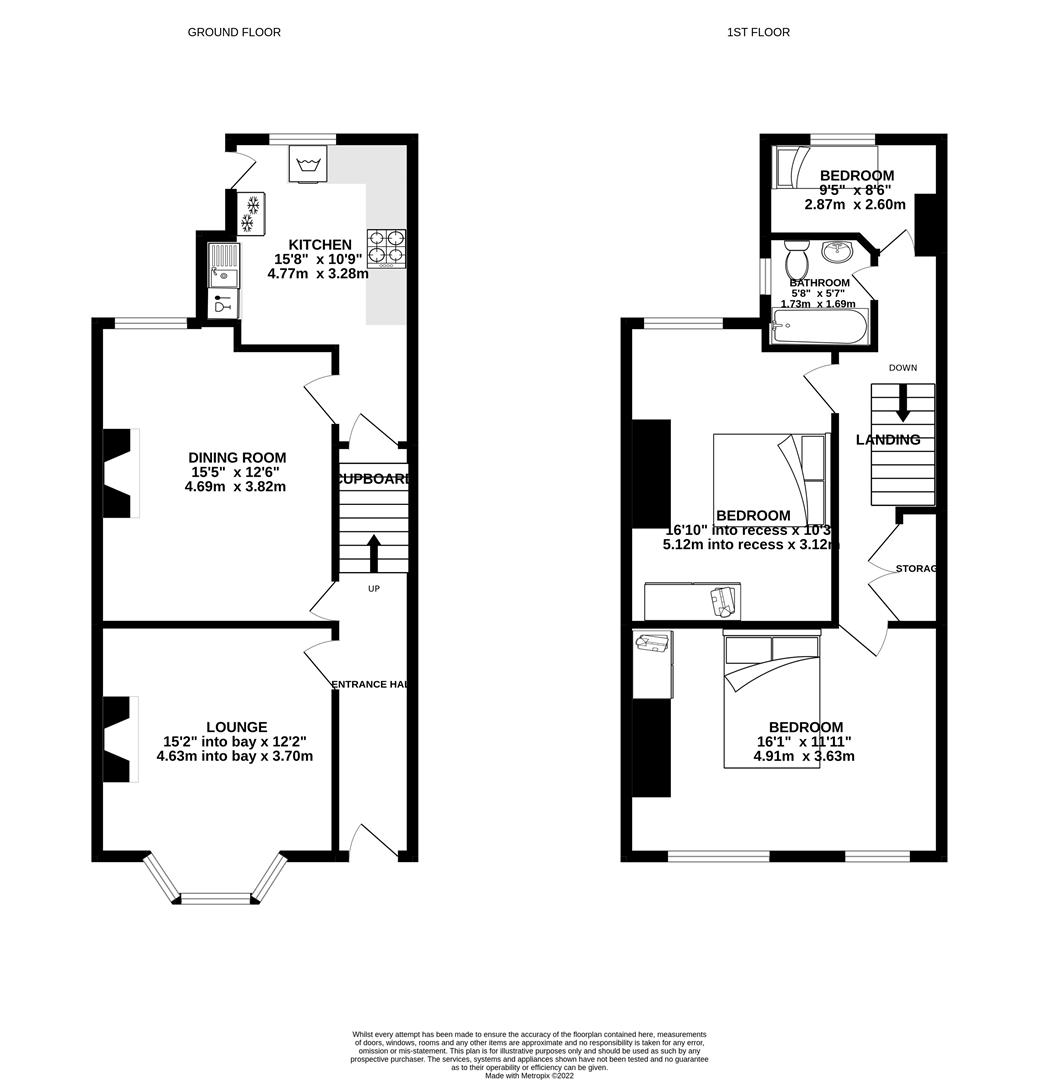 Parkfield Road North, Manchester M40, 3 bedroom terraced house for sale