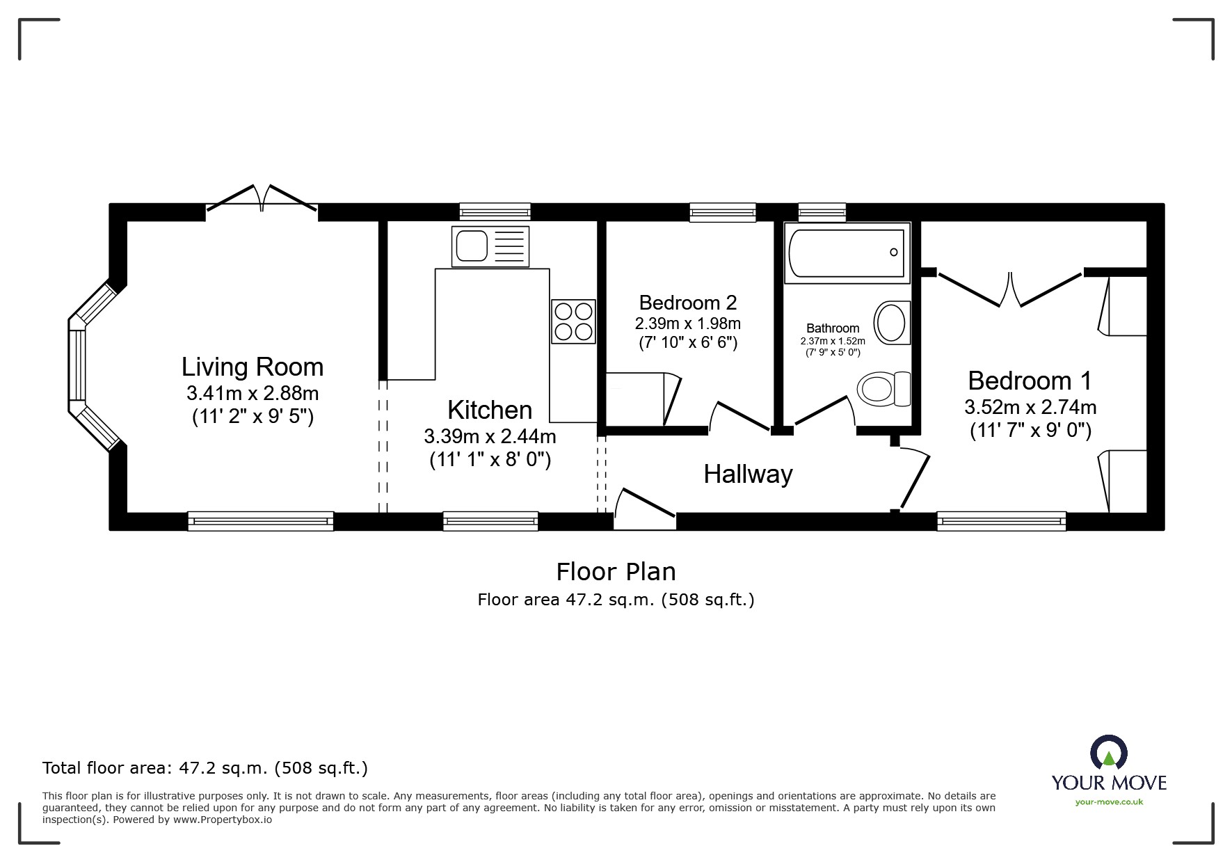 22, Ambleside Park, Lincoln floorplan