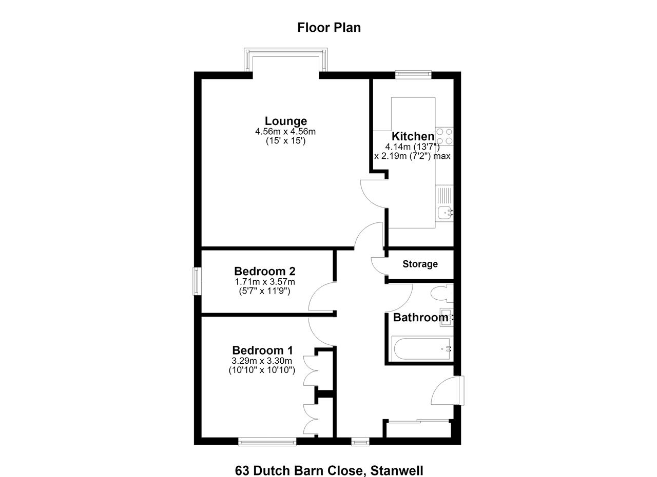 63, Dutch Barn Close, Stanwell floorplan