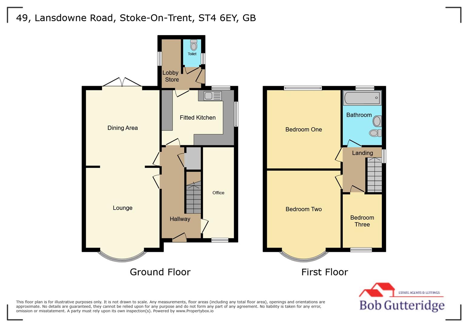 49, Lansdowne Road, Stoke-On-Trent floorplan