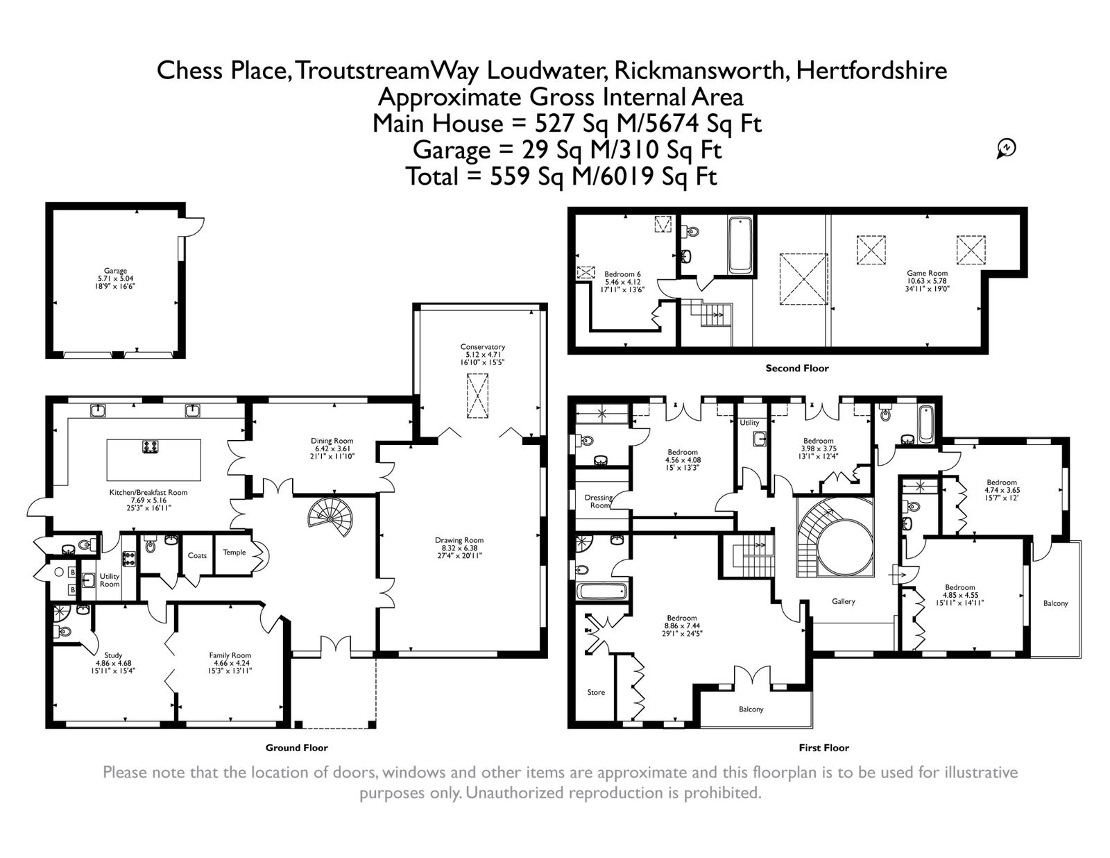 Chess Place, Troutstream Way, Rickmansworth floorplan