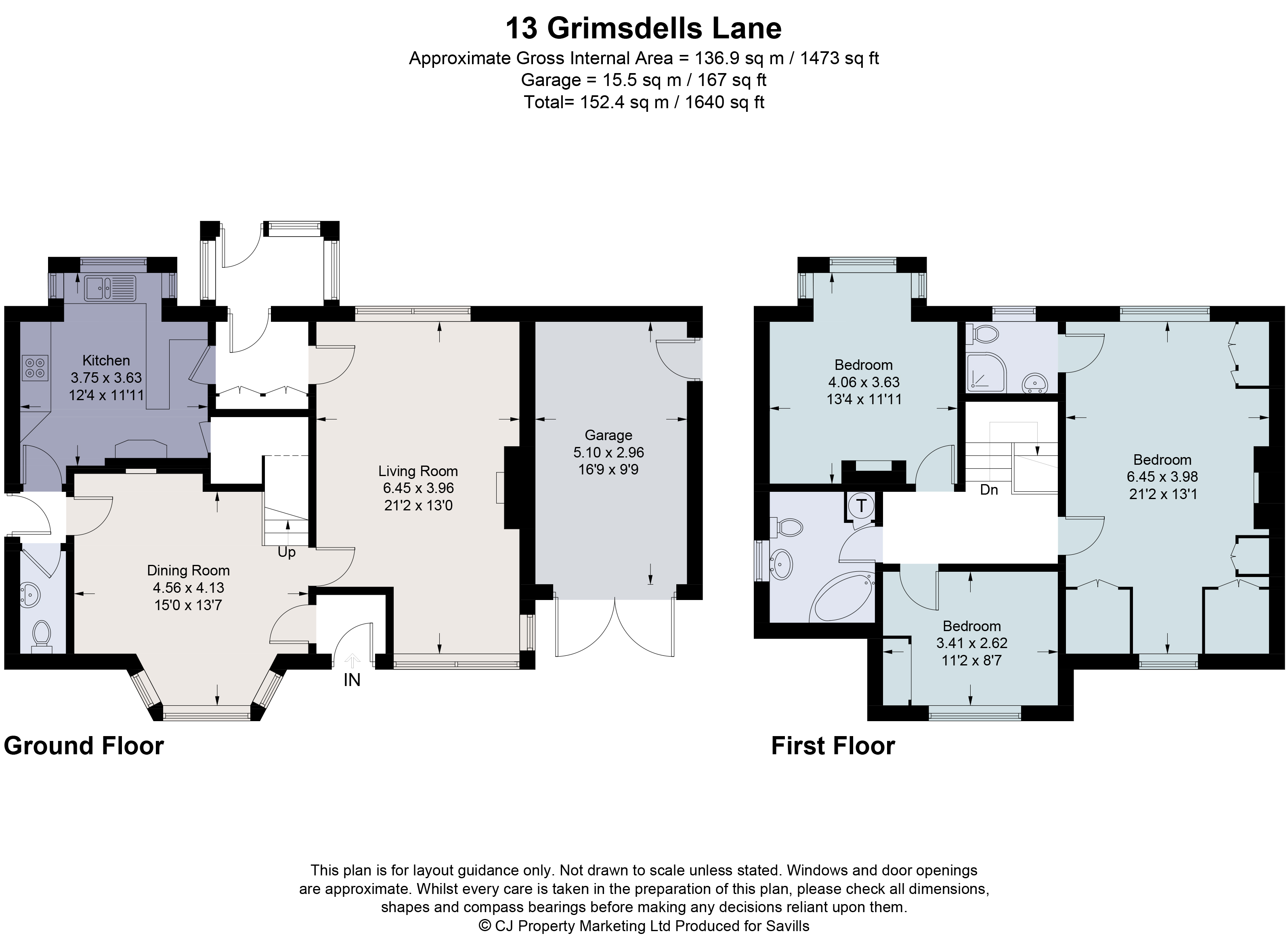 Grimsdells Lane, Amersham, Buckinghamshire HP6, 3 bedroom detached