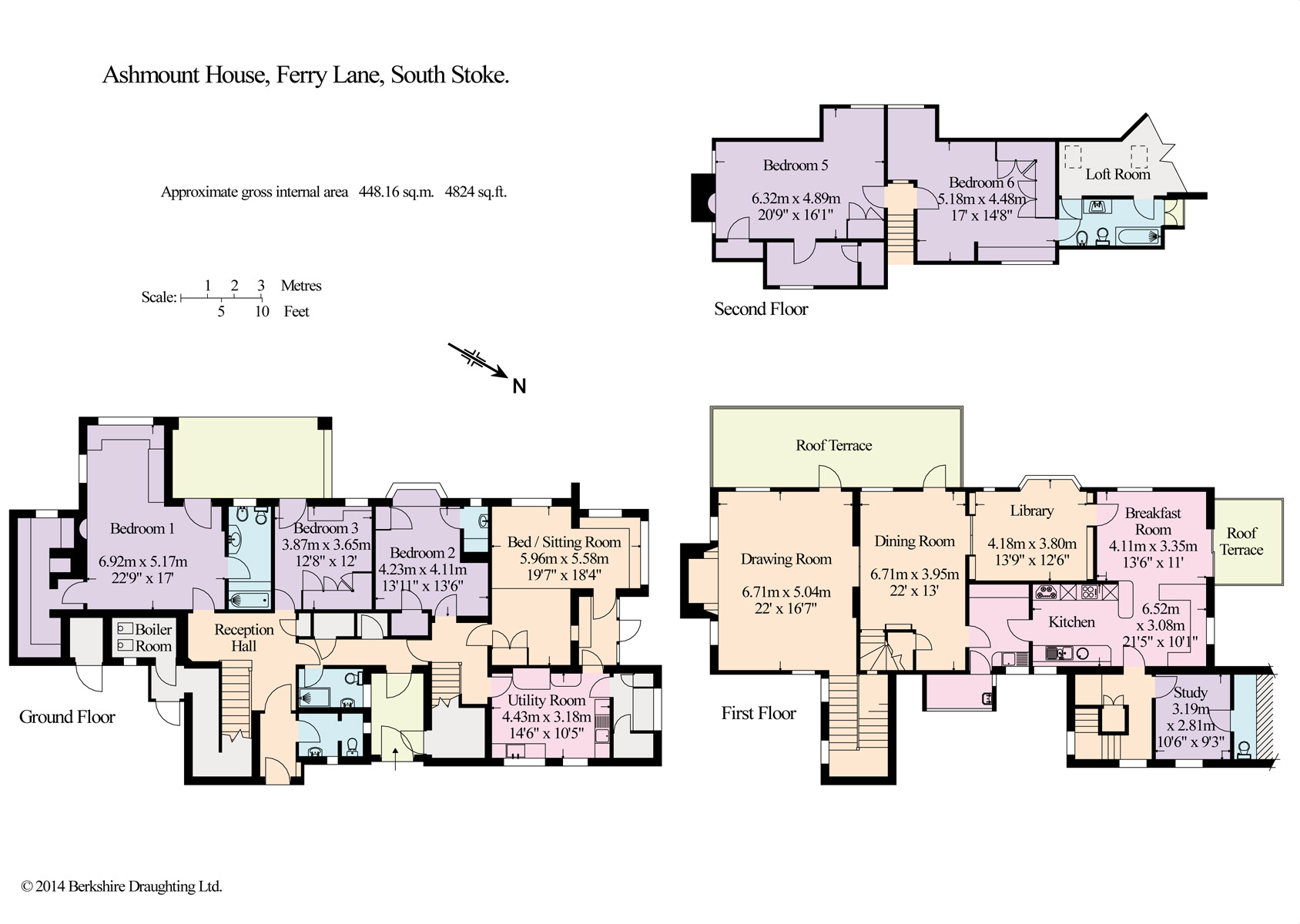 6 Bedrooms Detached house for sale in Ashmount House, South Stoke RG8