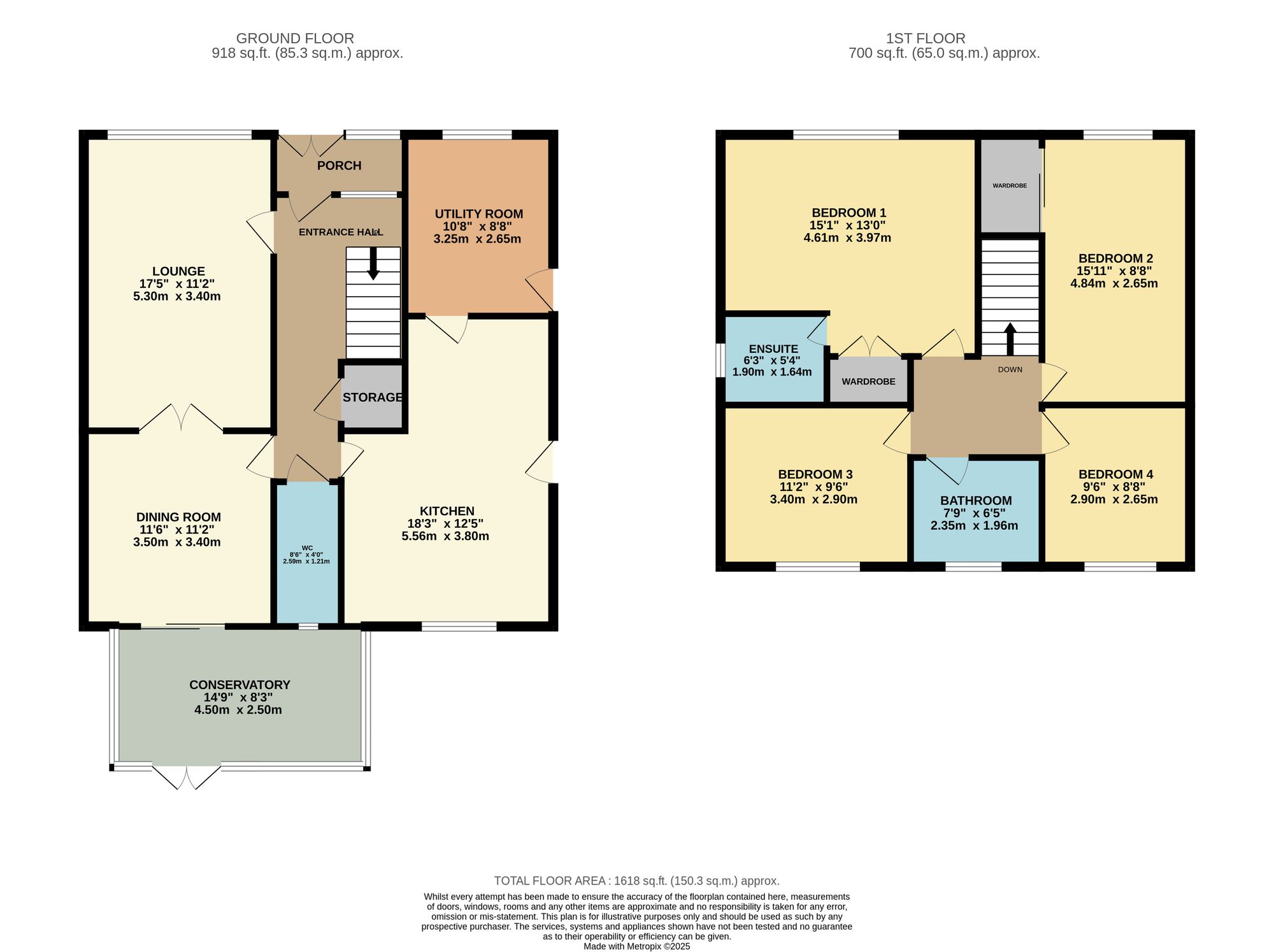 11 Restormel Avenue, Wigan floorplan