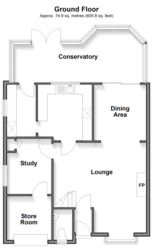 Audret Close, Fareham floorplan